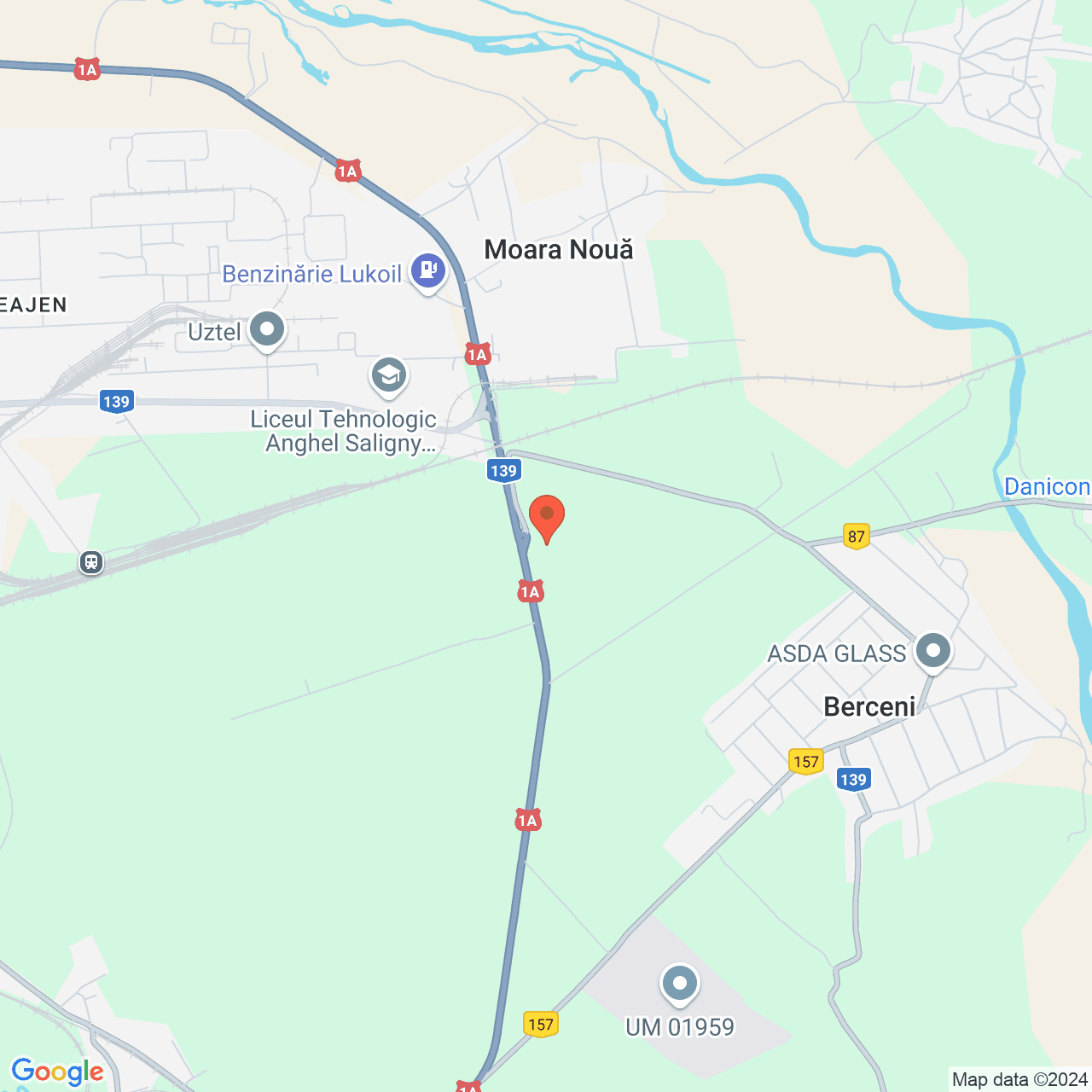 Poza harta streetview, zoom 14, adresa Berceni Prahova, , judetul