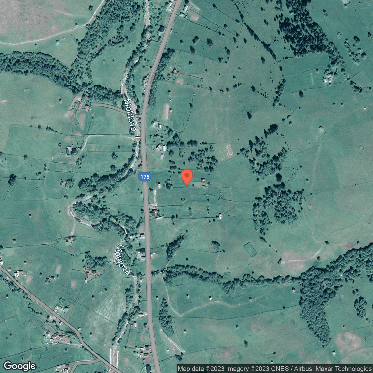 Poza harta hybrid, zoom 16, adresa Breaza Suceava, , judetul