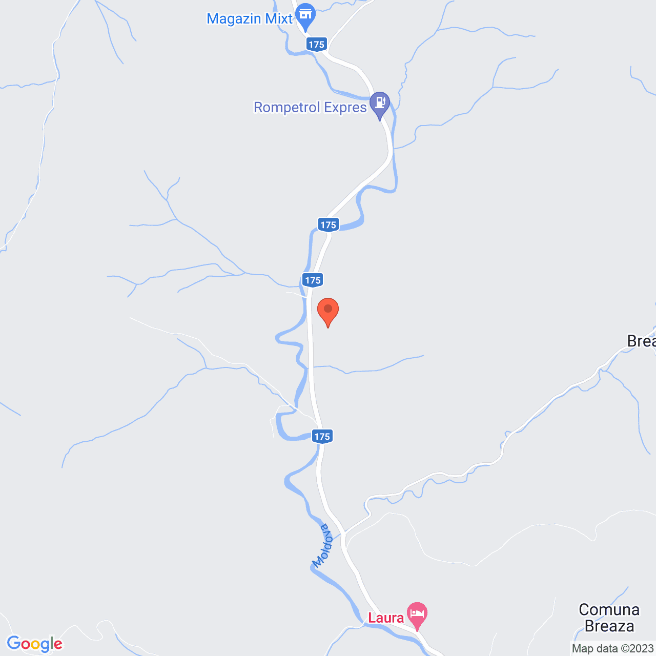 Poza harta streetview, zoom 14, adresa Breaza Suceava, , judetul