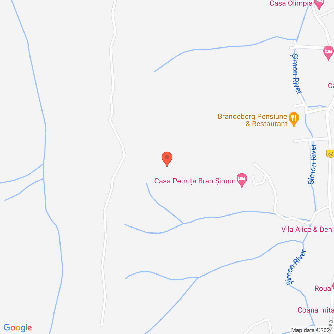 Poza harta streetview, zoom 16, adresa Bran Brasov, , judetul