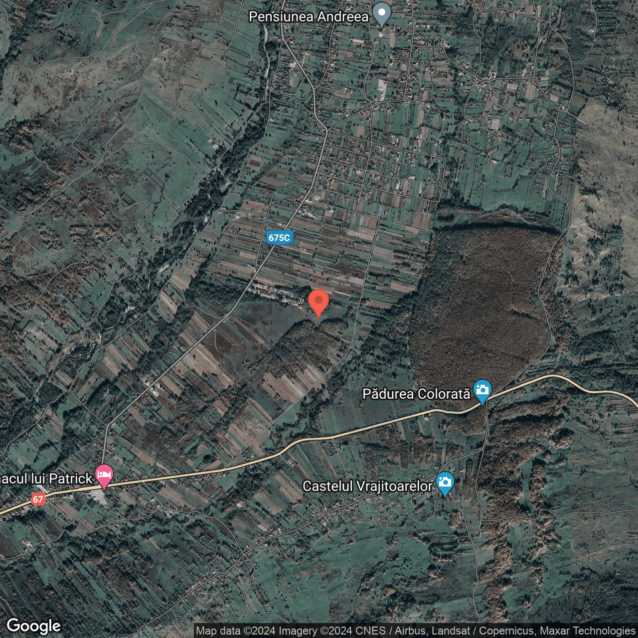 Poza harta hybrid, zoom 14, adresa Baia de Fier, , judetul