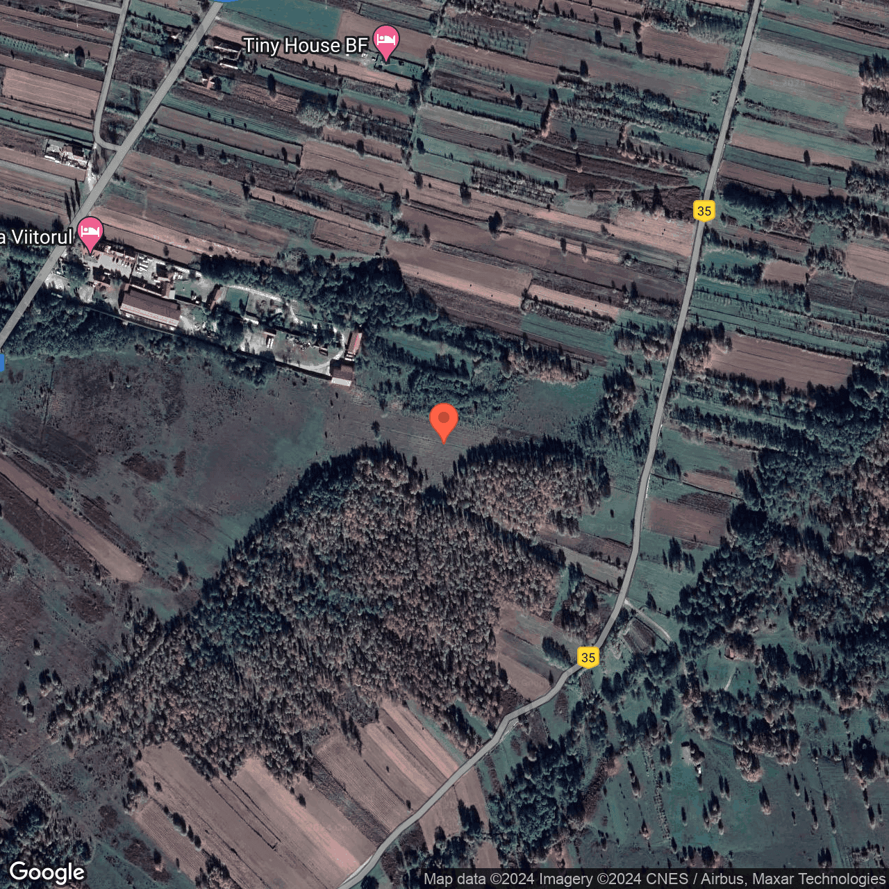 Poza harta hybrid, zoom 16, adresa Baia de Fier, , judetul