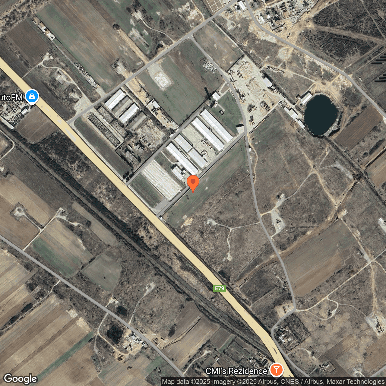 Poza harta hybrid, zoom 16, adresa Almaj, sat Beharca, jud. Dolj, , judetul