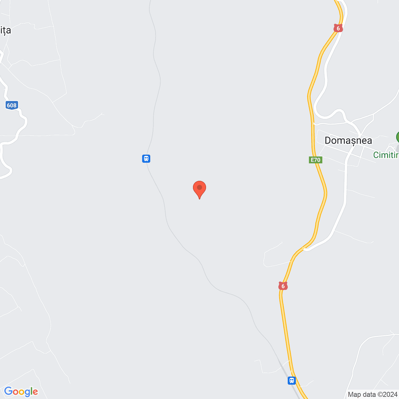 Poza harta streetview, zoom 14, adresa Domasnea Caras Severin, , judetul