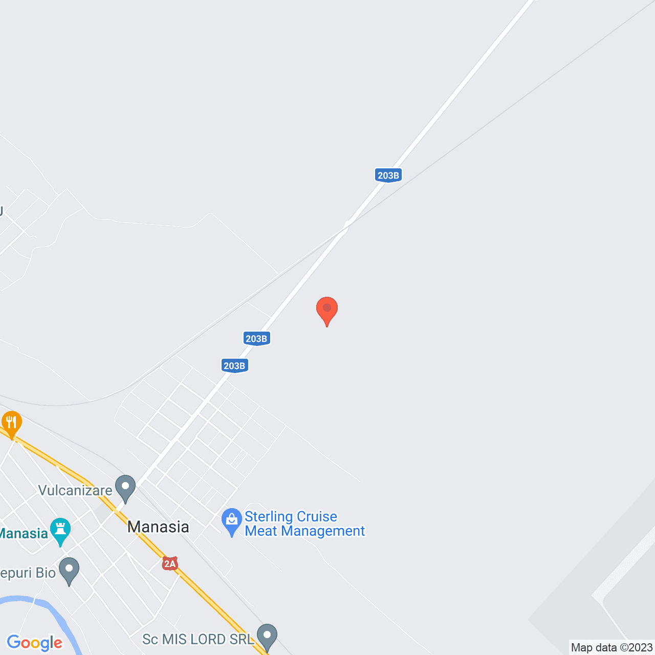 Poza harta streetview, zoom 14, adresa Manasia Ialomita, , judetul