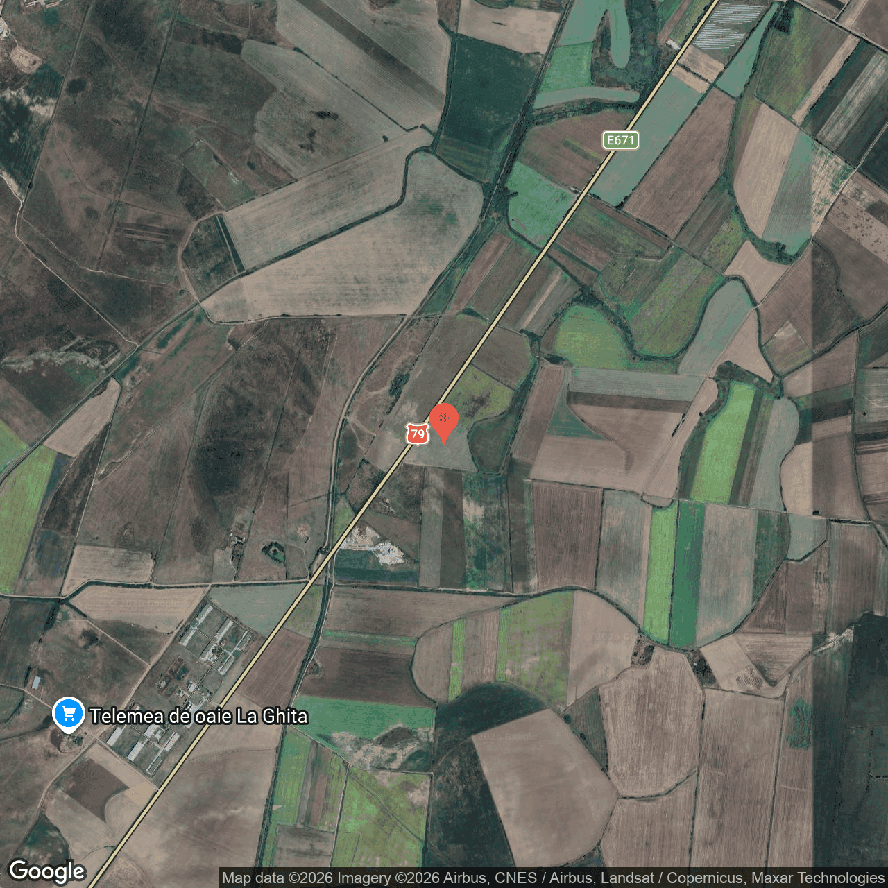 Poza harta hybrid, zoom 14, adresa Salonta Bihor, , judetul