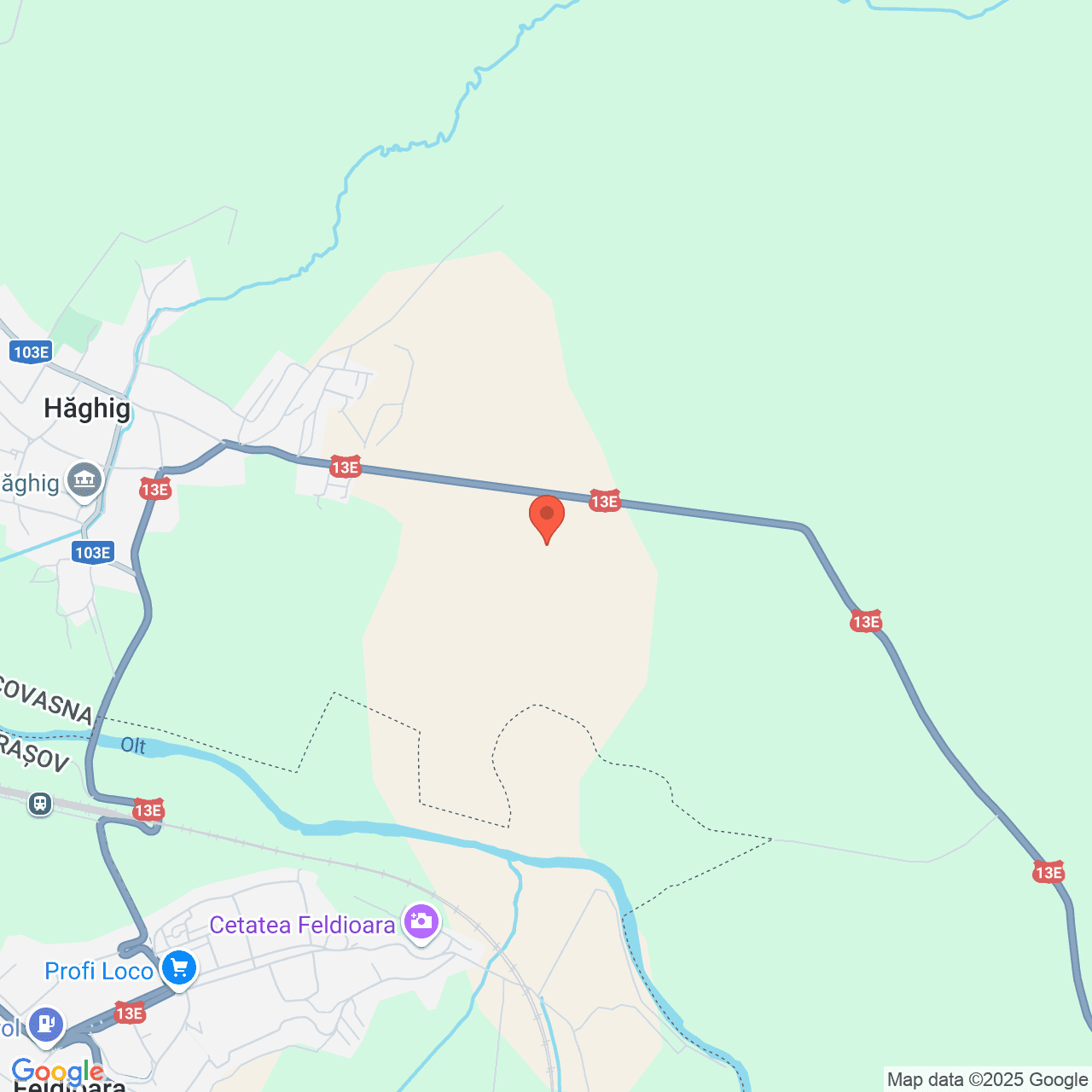 Poza harta streetview, zoom 14, adresa Haghig Covasna, , judetul