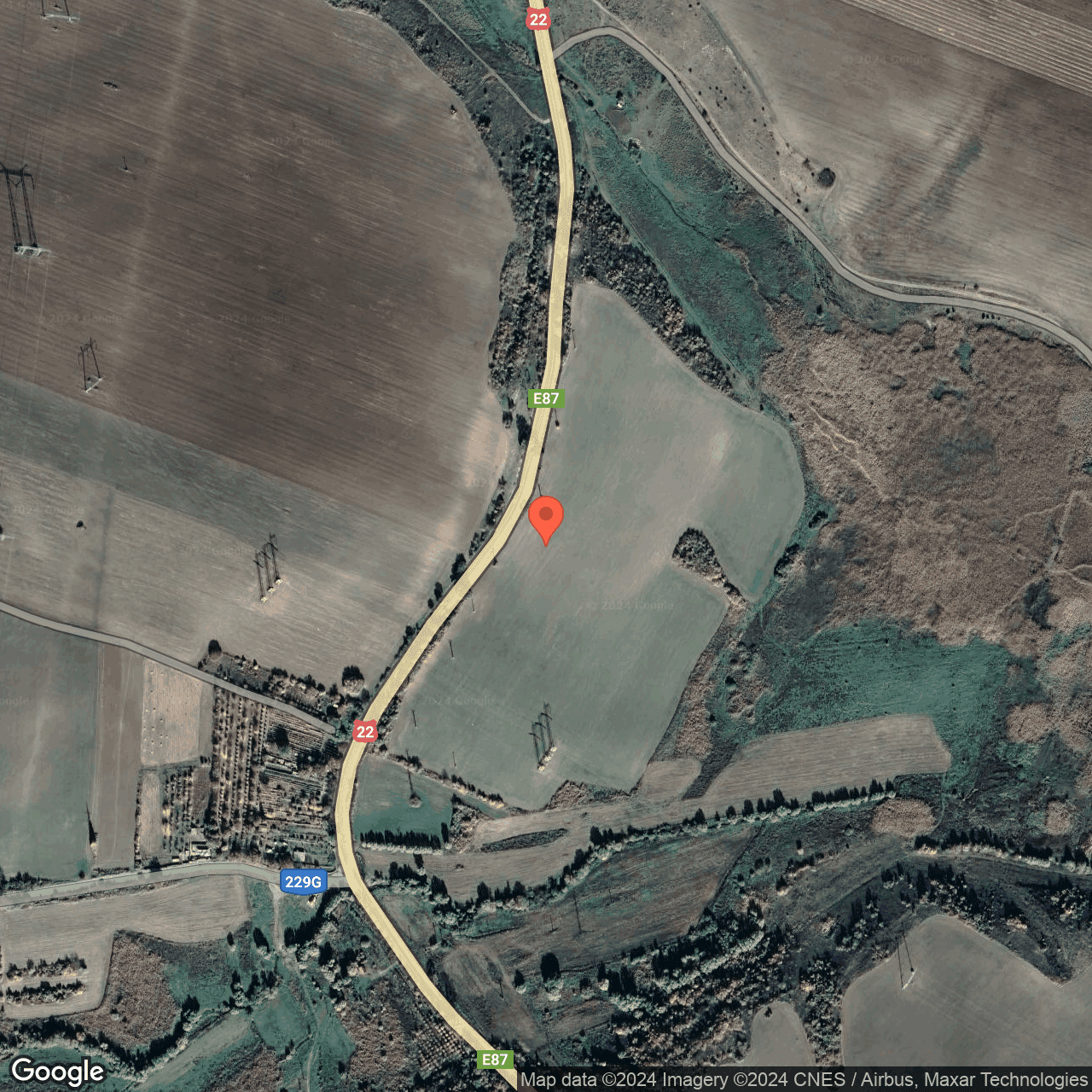 Poza harta hybrid, zoom 16, adresa Isaccea, , judetul