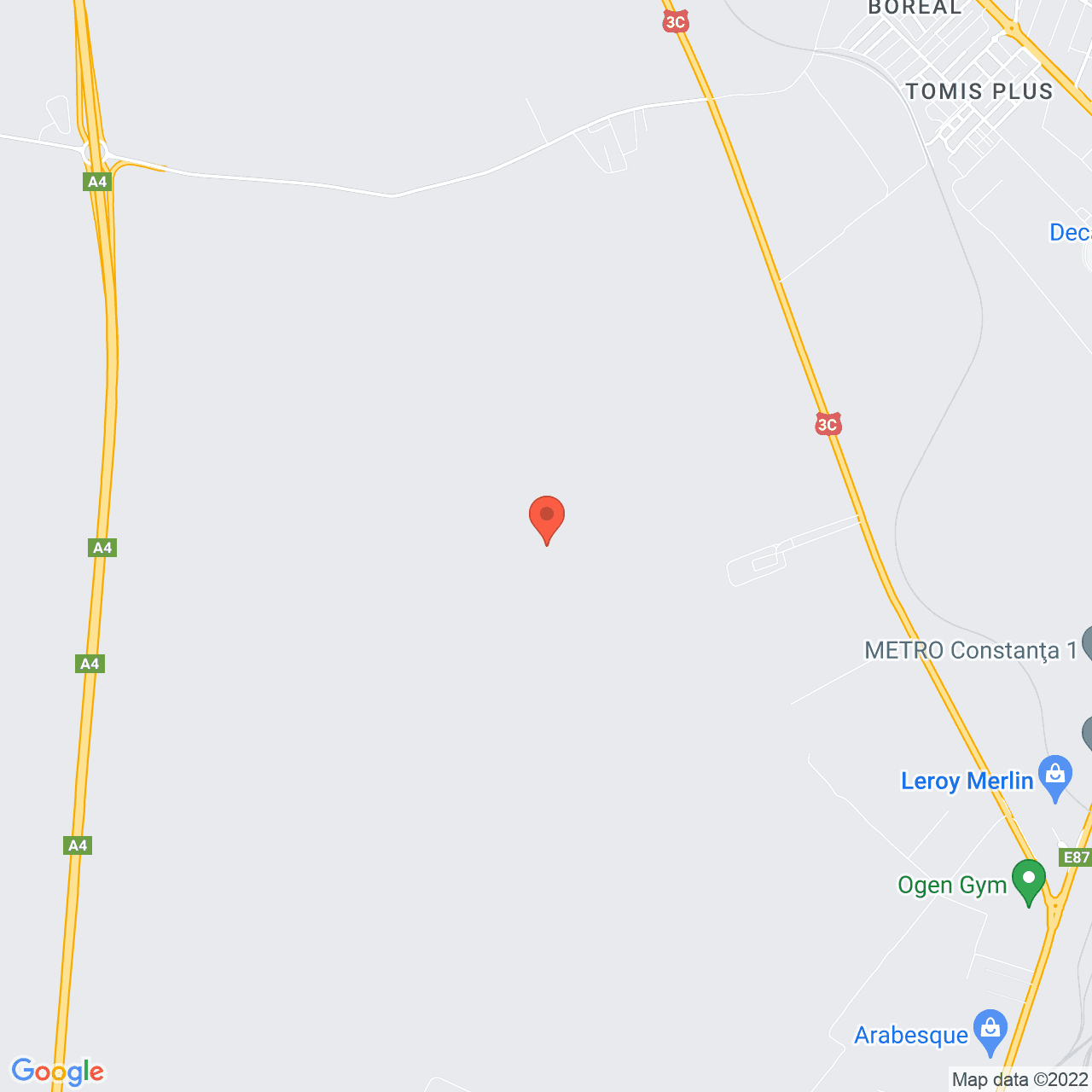 Poza harta streetview, zoom 14, adresa Palazu Mare, judetul Constanta