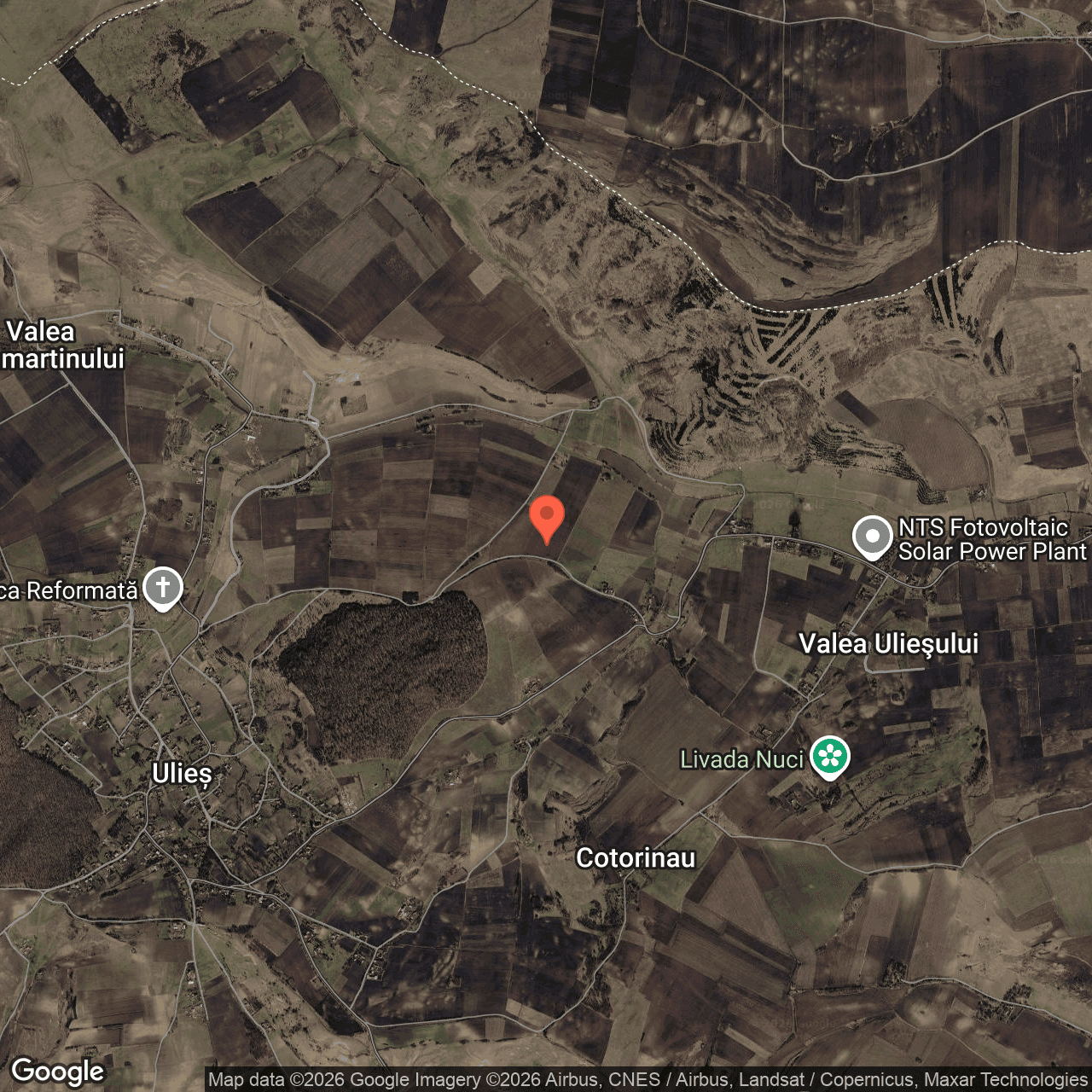 Poza harta hybrid, zoom 14, adresa Râciu, Valea Sanmartinului, jud. Mures, , judetul