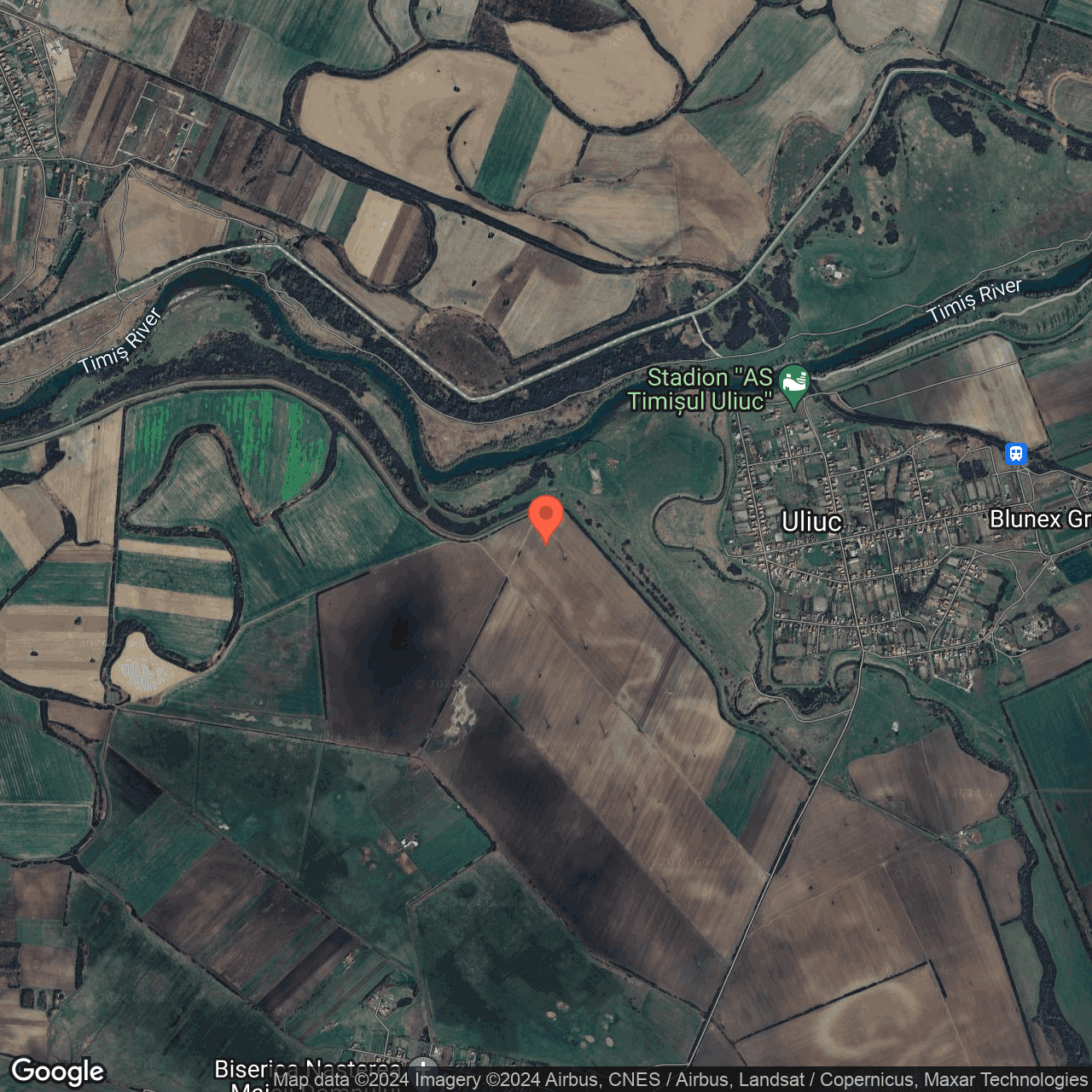 Poza harta hybrid, zoom 14, adresa Sacosu Turcesc, jud. Timis, , judetul