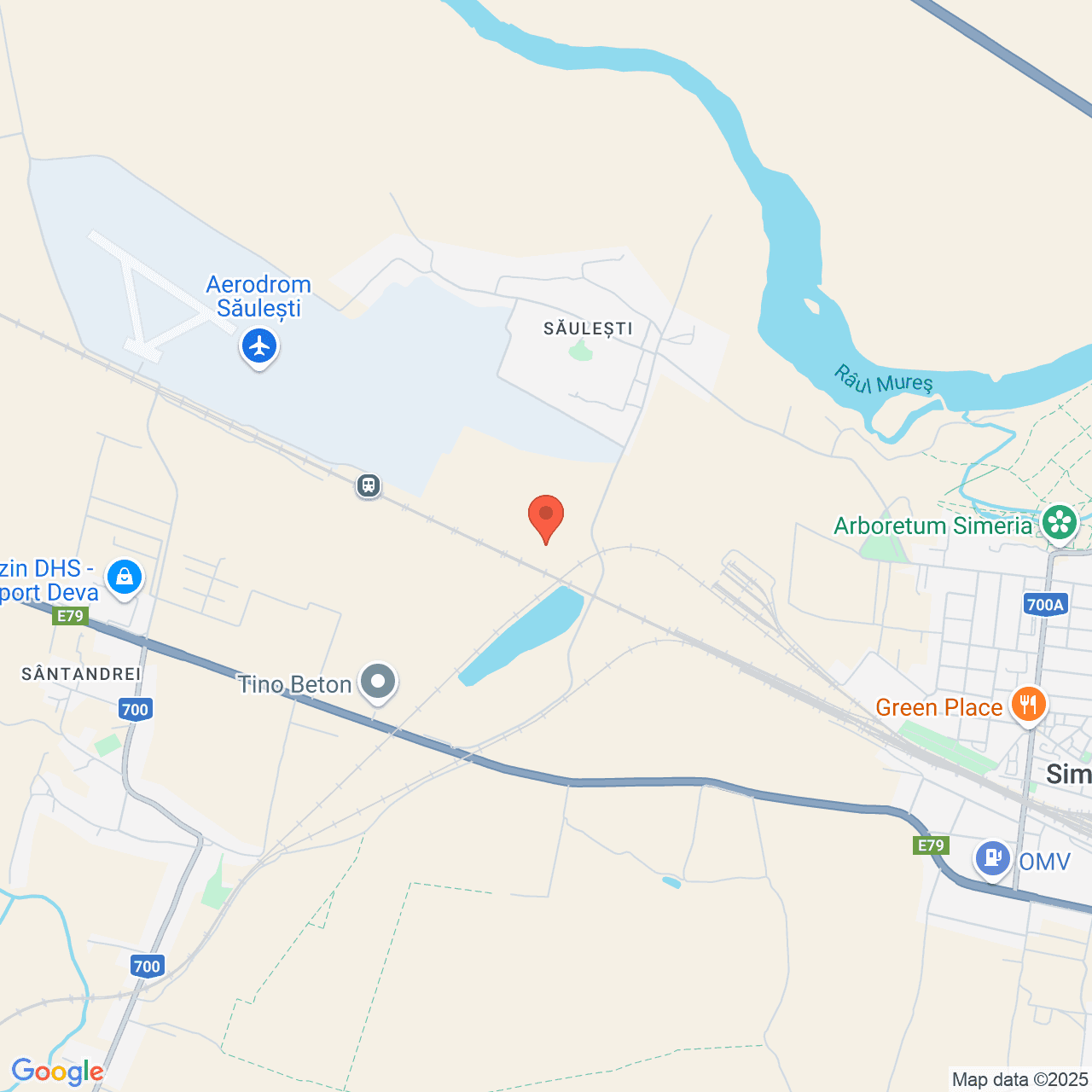 Poza harta streetview, zoom 14, adresa Santandrei, jud. Hunedoara, , judetul