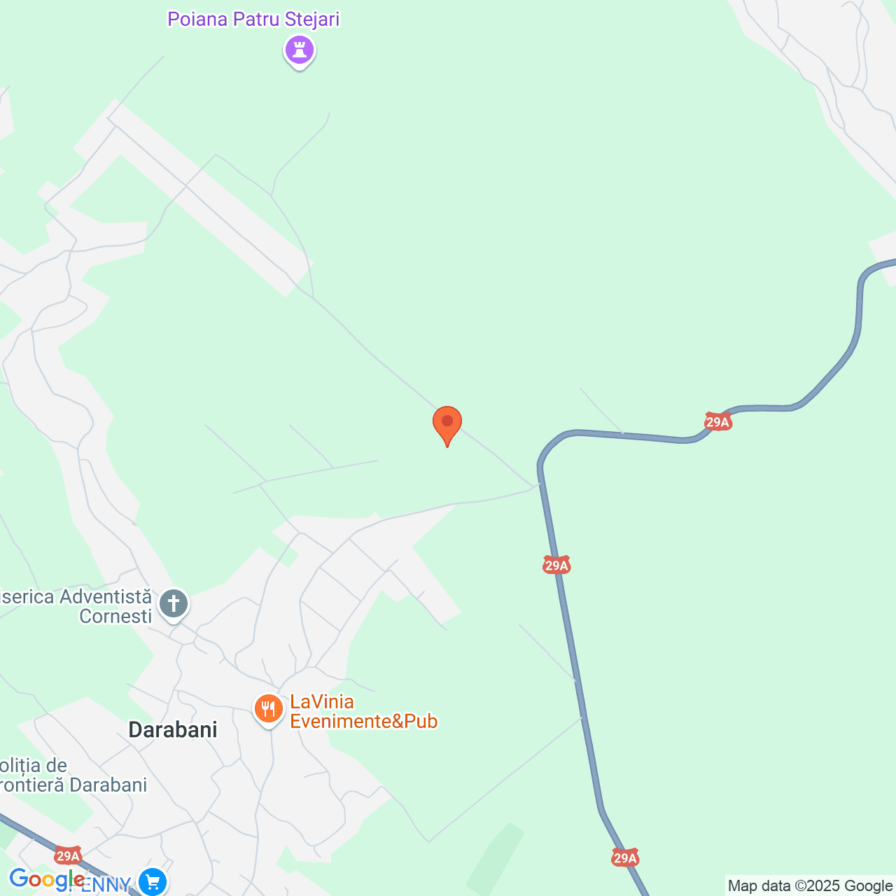 Poza harta streetview, zoom 14, adresa Darabani Botosani, , judetul