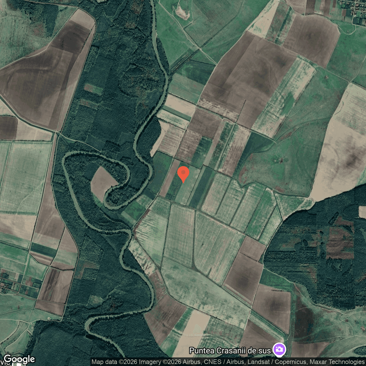 Poza harta hybrid, zoom 14, adresa Sfantu Gheorghe Ialomita, , judetul