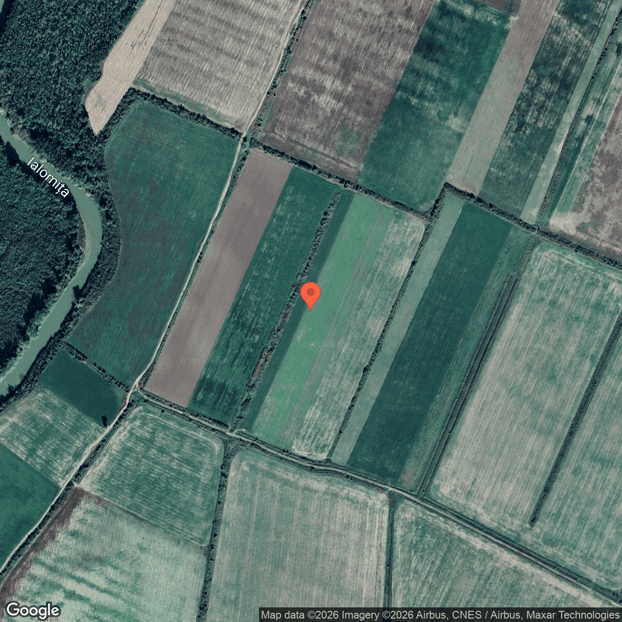 Poza harta hybrid, zoom 16, adresa Sfantu Gheorghe Ialomita, , judetul