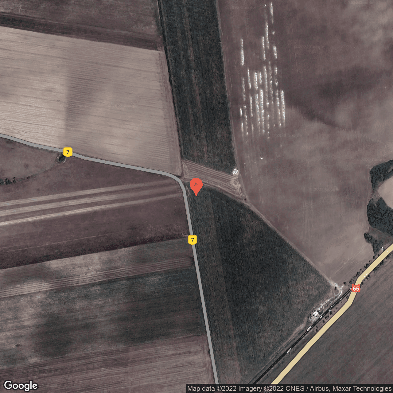 Poza harta hybrid, zoom 16, adresa Colonesti, judetul Olt