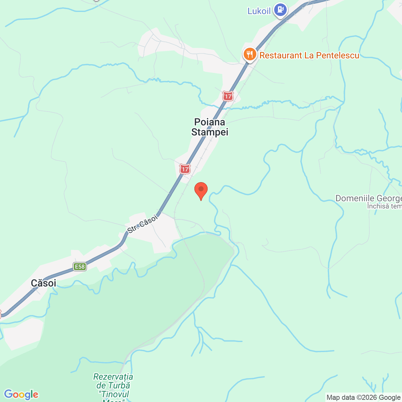 Poza harta streetview, zoom 14, adresa Poiana Stampei Suceava, , judetul