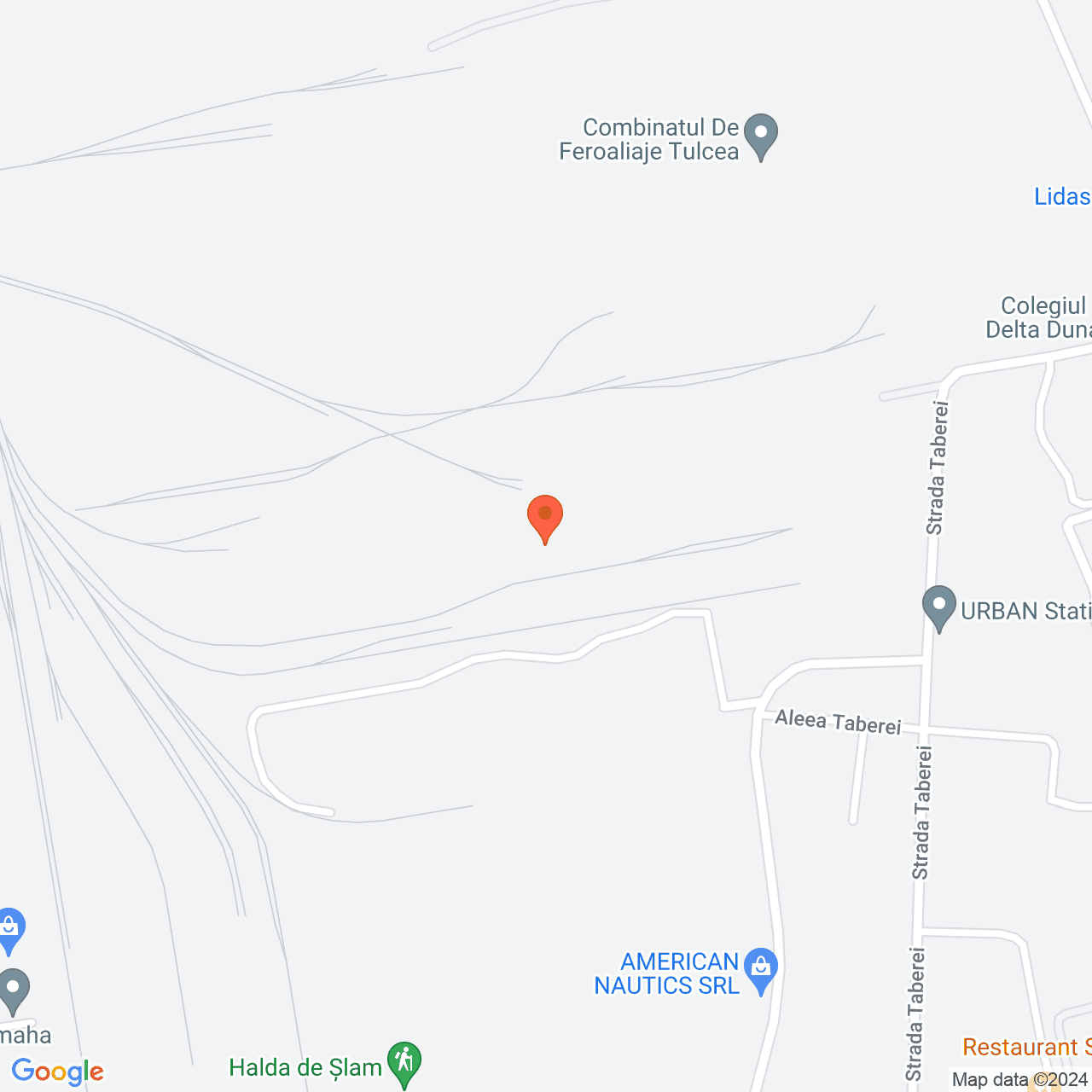 Poza harta streetview, zoom 16, adresa Tulcea str. Taberei, nr. 49, , judetul