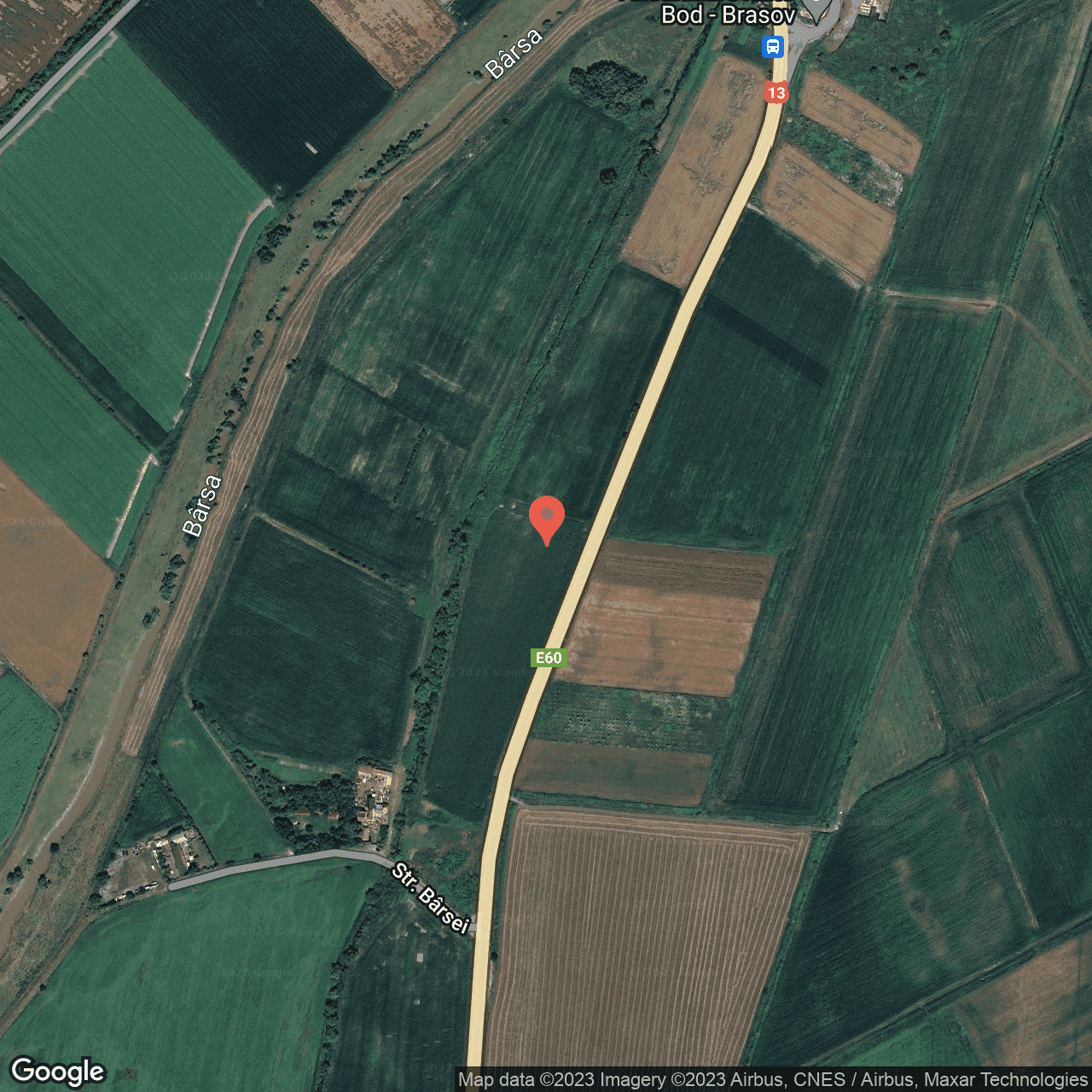 Poza harta hybrid, zoom 16, adresa Brasov, , judetul