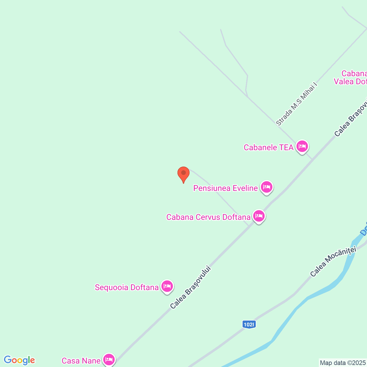 Poza harta streetview, zoom 16, adresa Valea Doftanei Prahova, , judetul