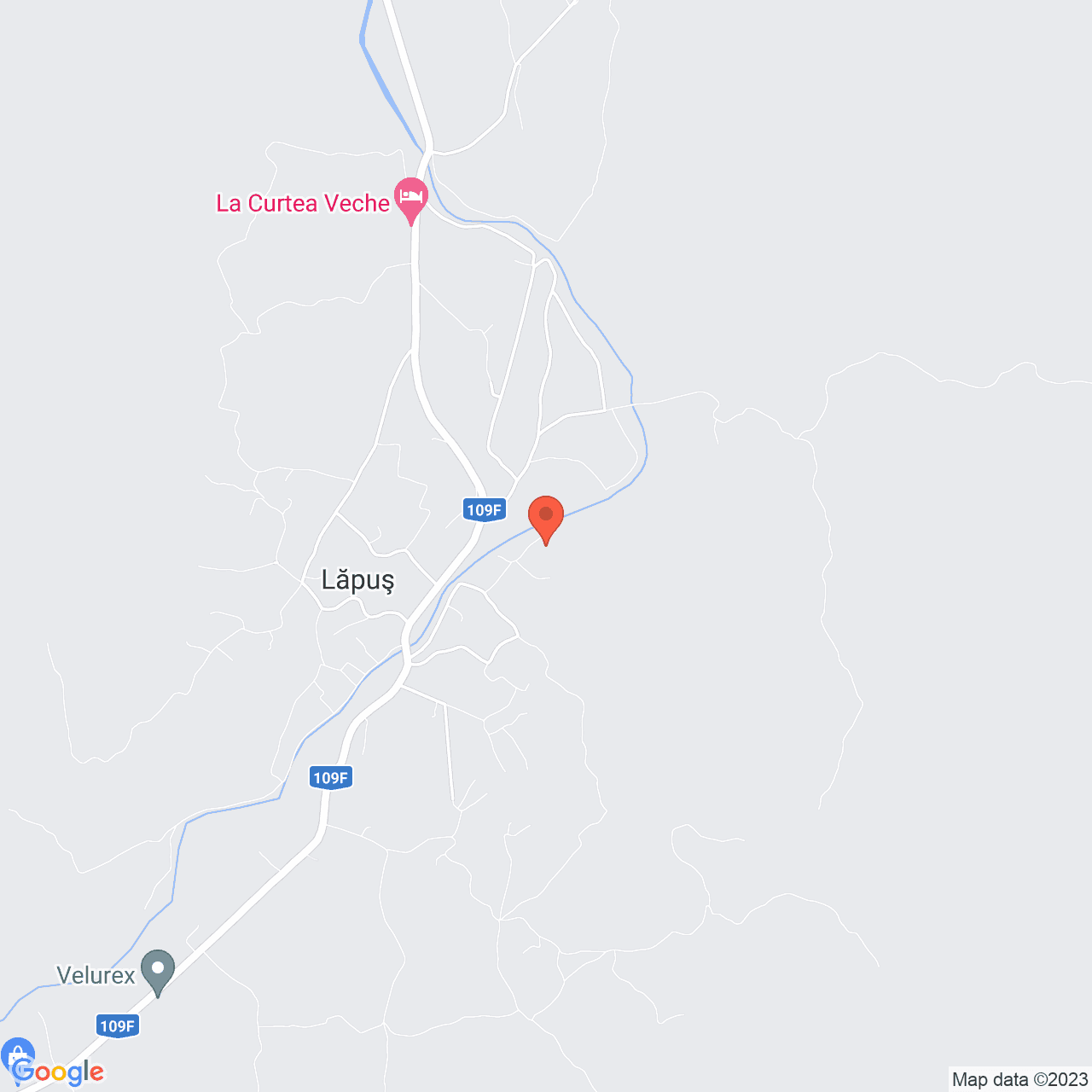 Poza harta streetview, zoom 14, adresa Lăpuș, , judetul