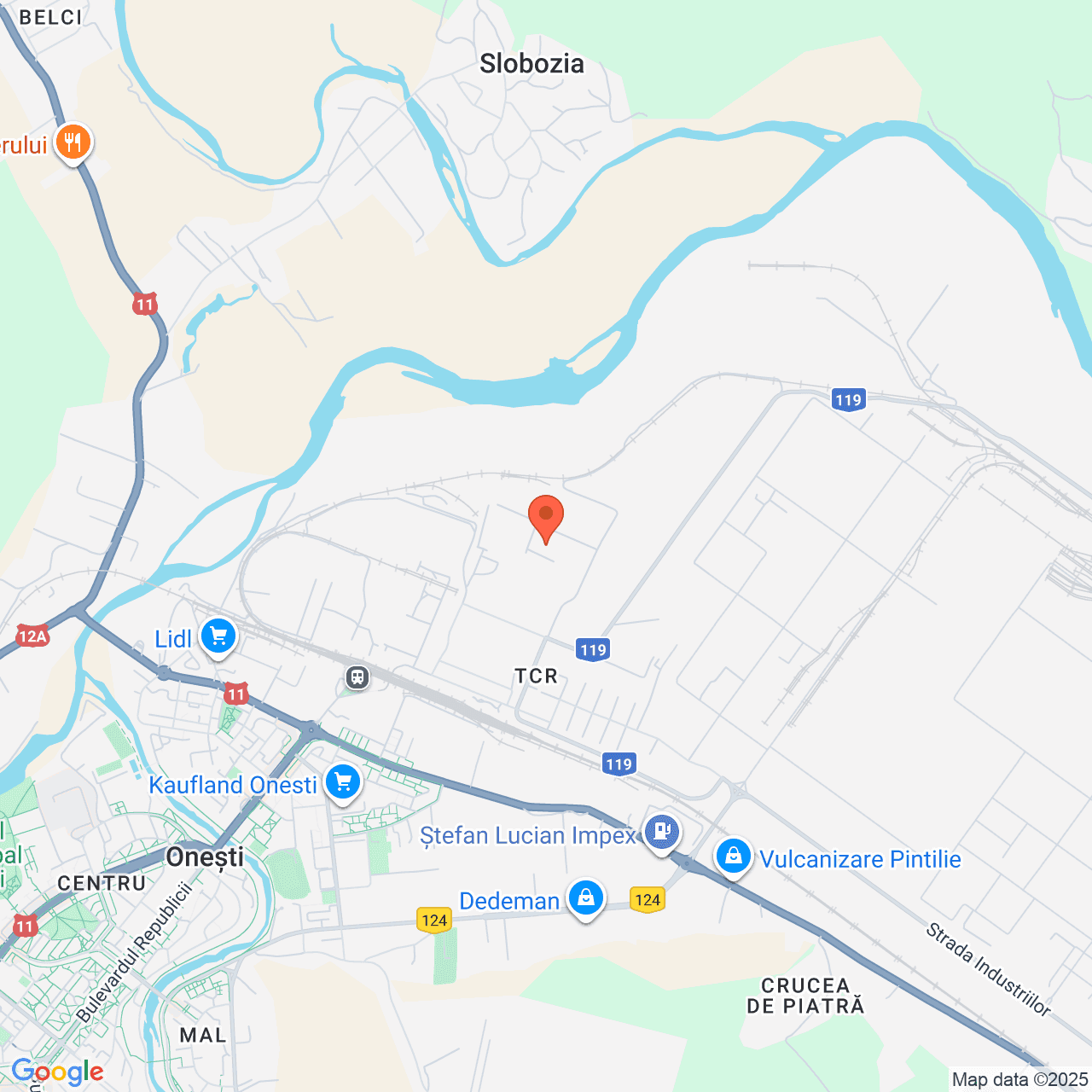 Poza harta streetview, zoom 14, adresa Onesti, str. Avantului, nr.11, , judetul