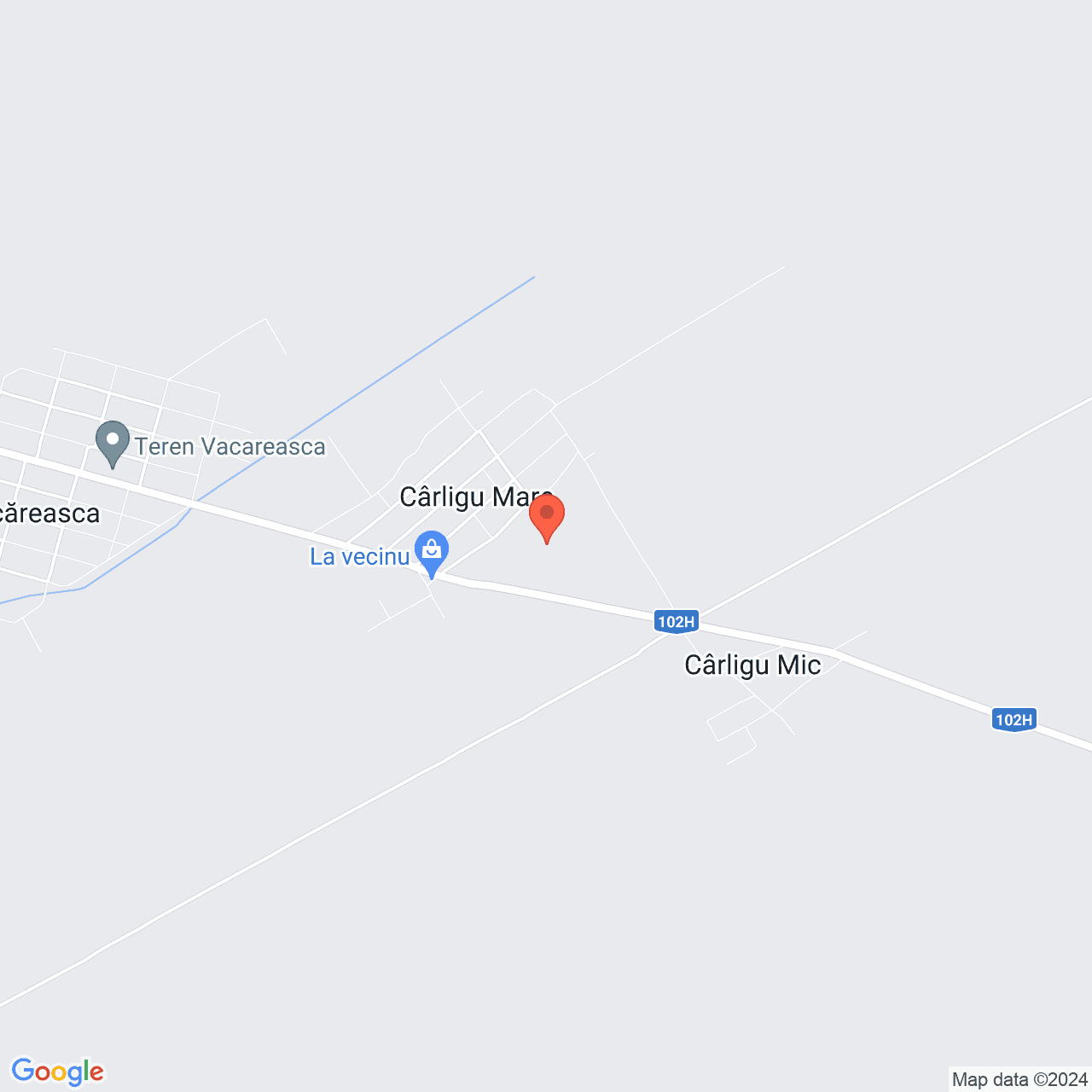 Poza harta streetview, zoom 14, adresa Glodeanu Siliștea, Sat Cârligu Mare, , judetul