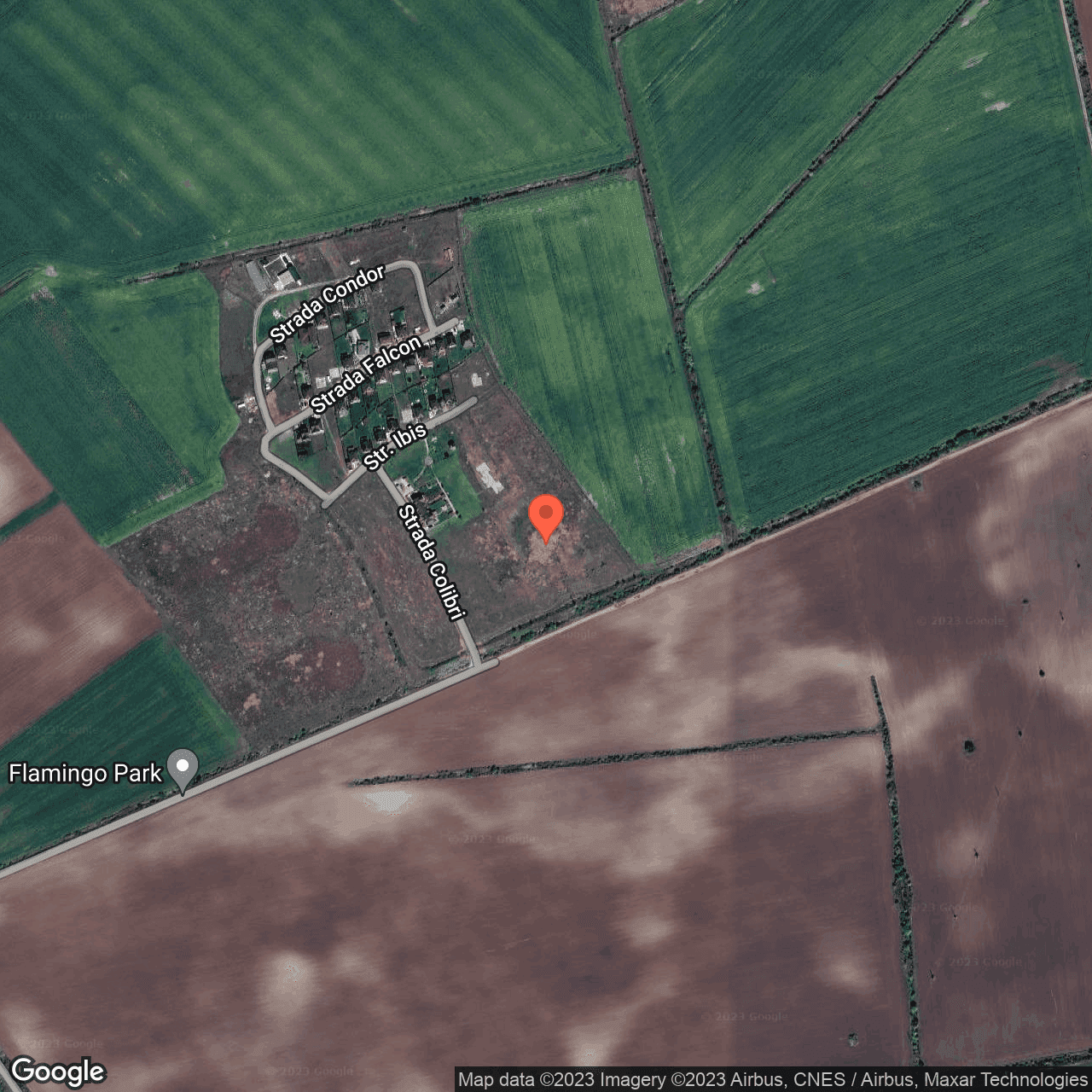 Poza harta hybrid, zoom 16, adresa Balotesti, , judetul