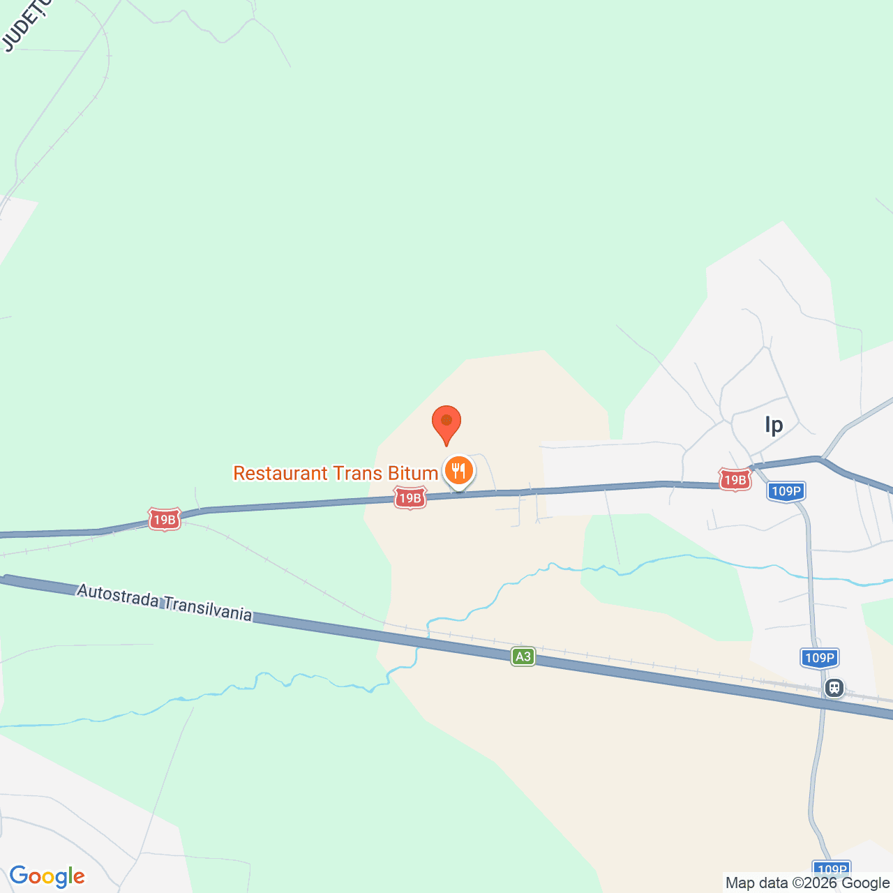 Poza harta streetview, zoom 14, adresa Ip, jud. Sălaj, , judetul