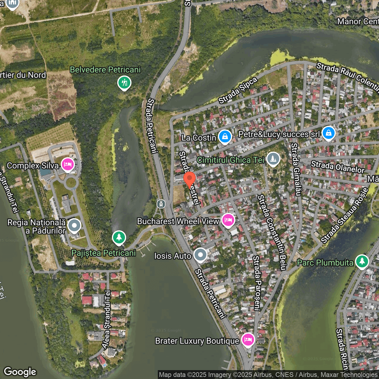 Poza harta hybrid, zoom 16, adresa Bucuresti, str. Ferestrei nr. 15, , judetul