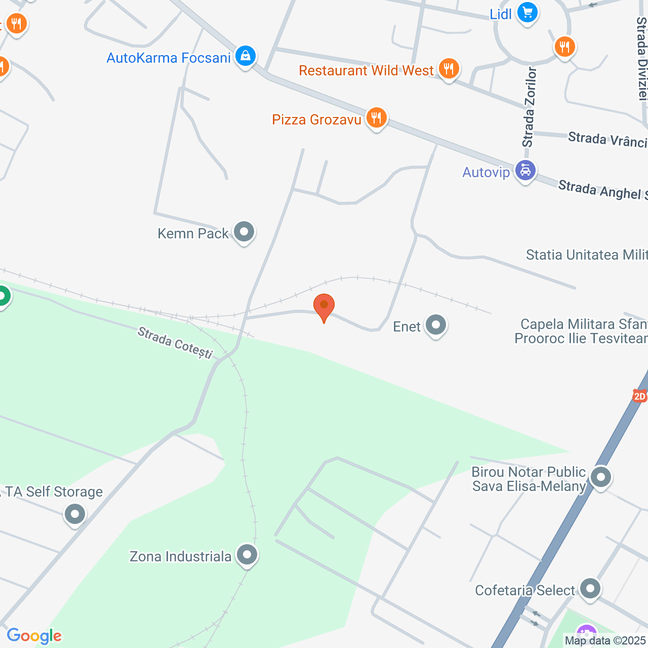 Poza harta streetview, zoom 16, adresa Focsani, Bdul BUCURESTI, Nr. 4, Jud. Vrancea, , judetul