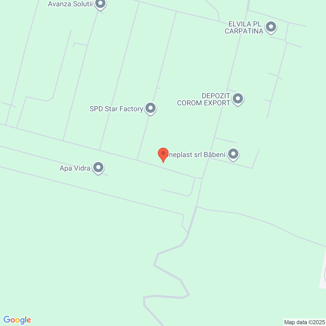 Poza harta streetview, zoom 16, adresa Băbeni, str. Uzinei nr. 1, jud. Vâlcea, , judetul