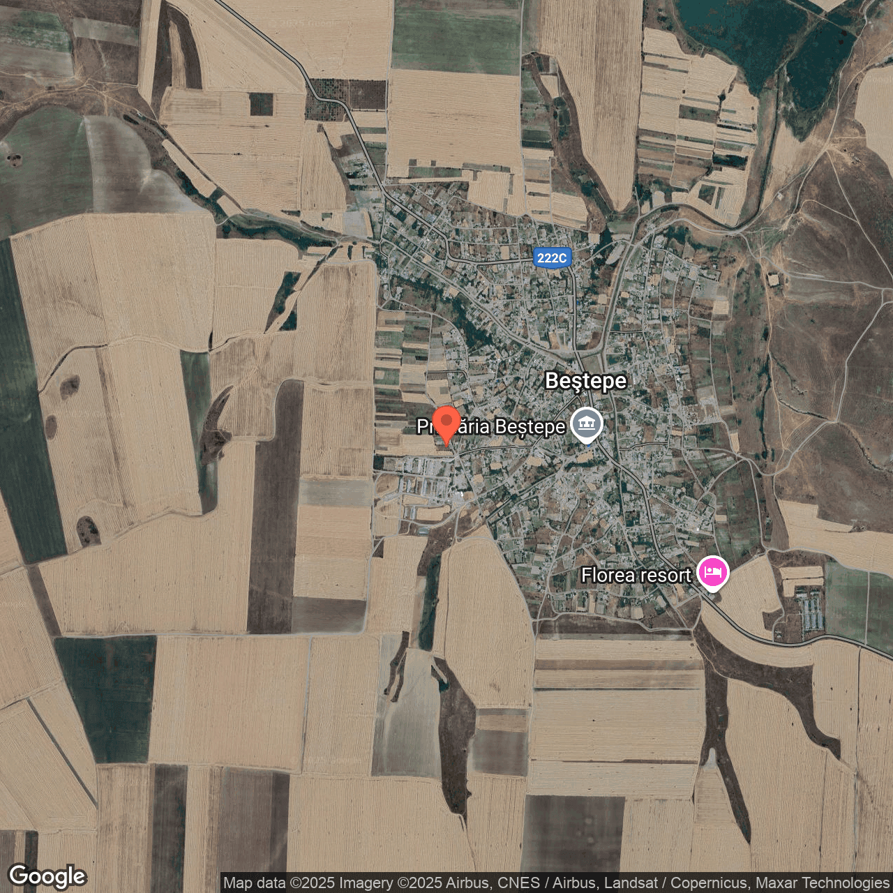 Poza harta hybrid, zoom 14, adresa Bestepe Tulcea, , judetul