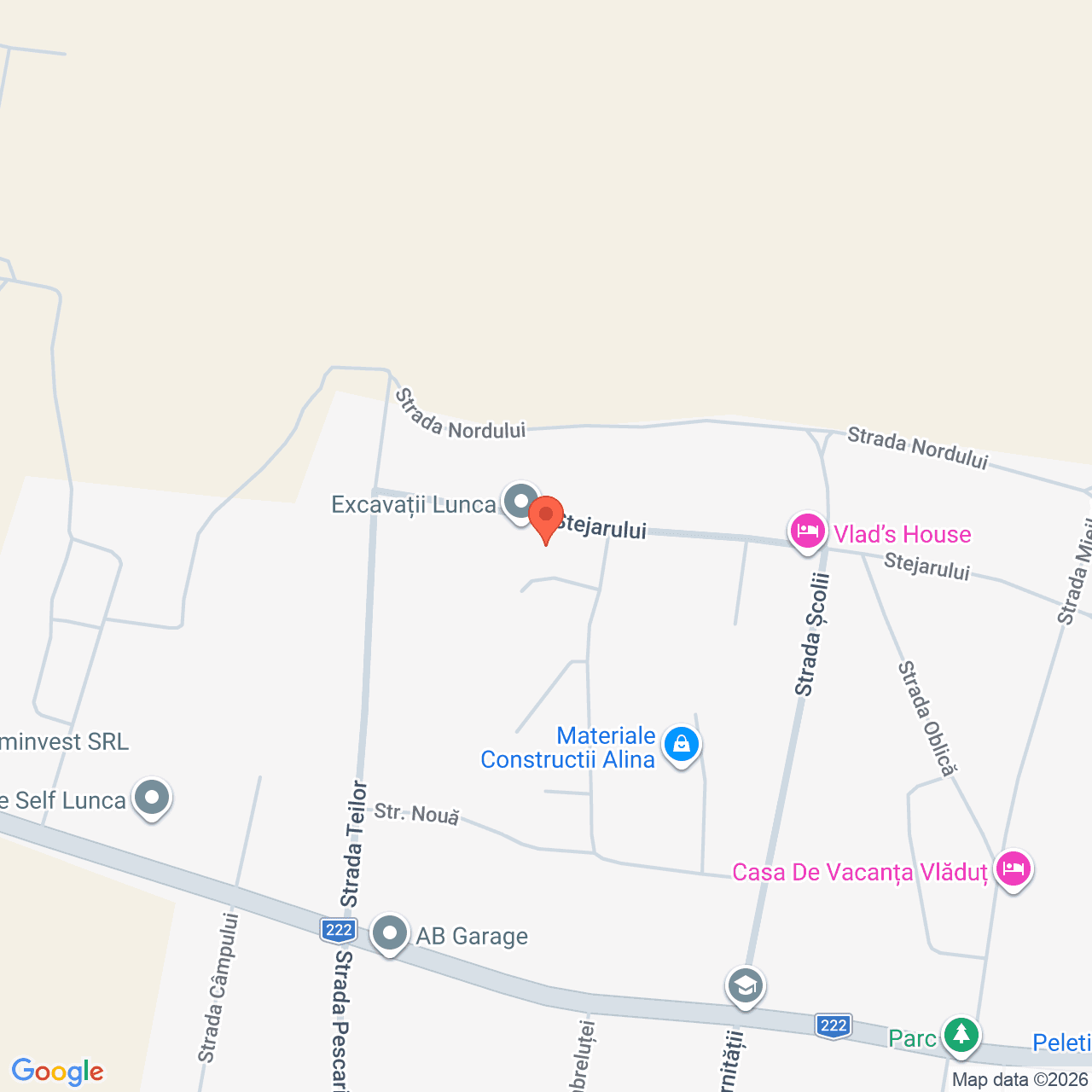 Poza harta streetview, zoom 16, adresa Lunca, comuna Ceamurlia de Jos, str. Maidanului, nr.15, , judetul