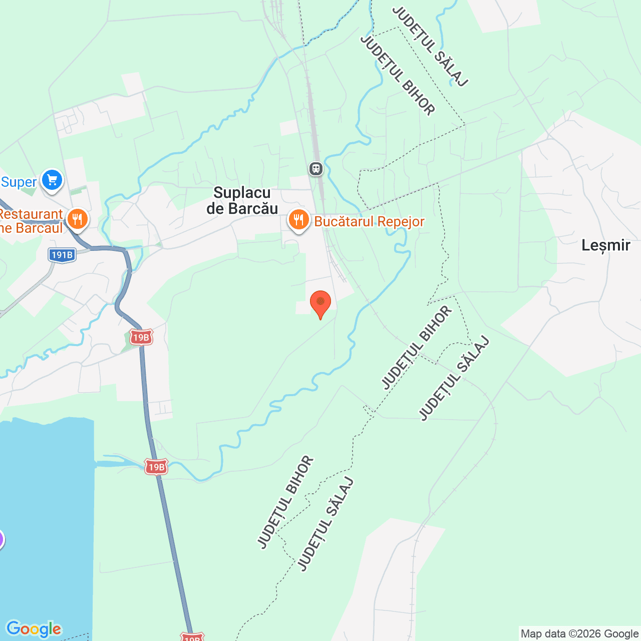 Poza harta streetview, zoom 14, adresa Suplacu de Barcau, Jud. Bihor, , judetul