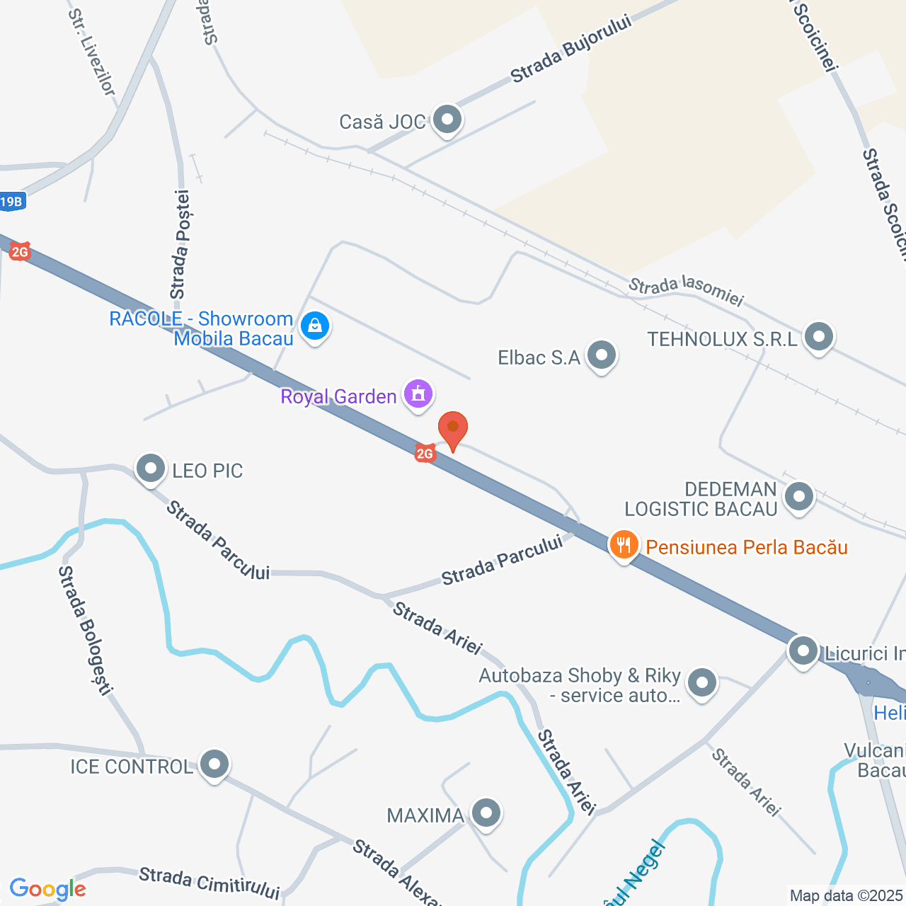 Poza harta streetview, zoom 16, adresa Bacău, Calea Moinești, nr. 34, , judetul