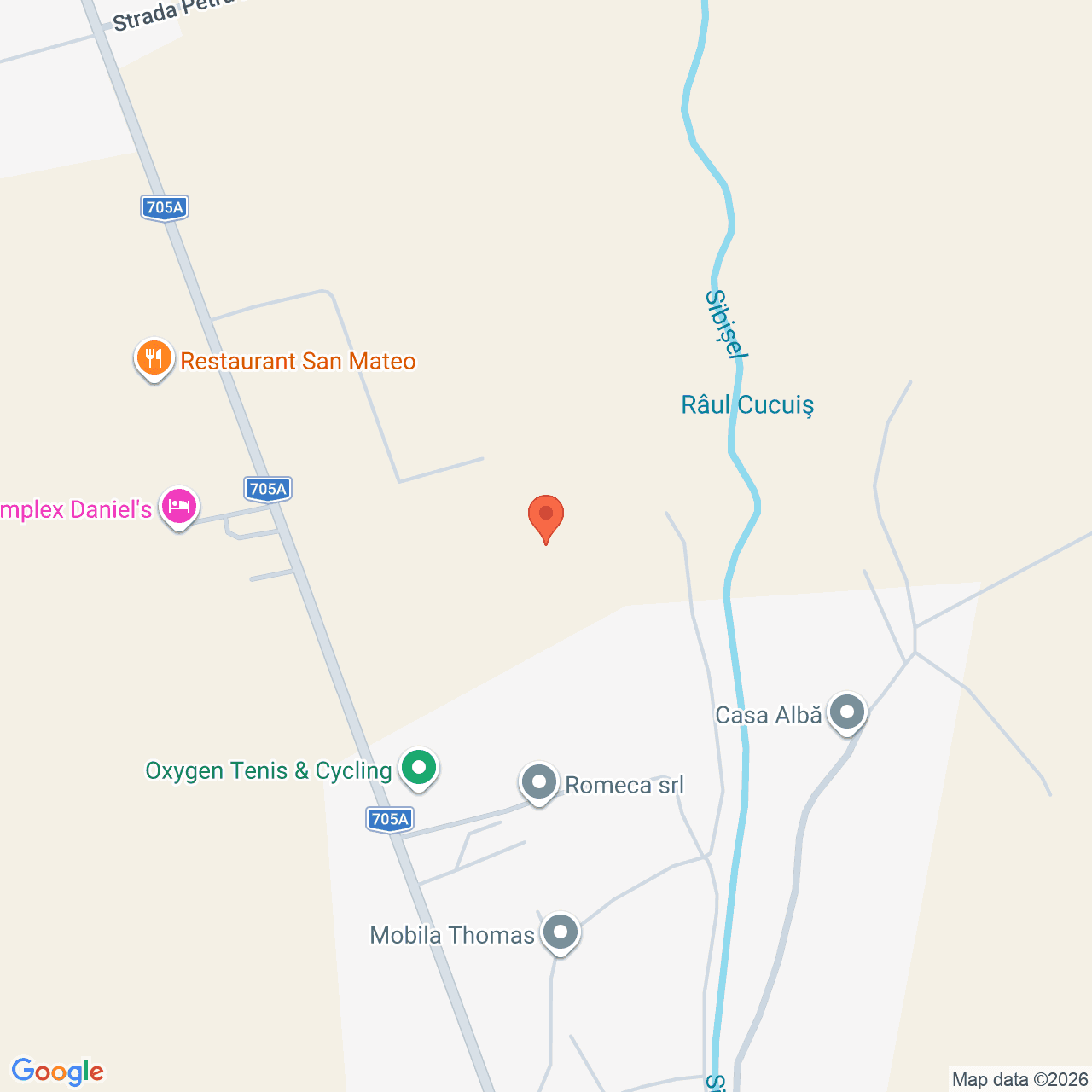 Poza harta streetview, zoom 16, adresa Castau, com. Beriu, jud. Hunedoara, , judetul