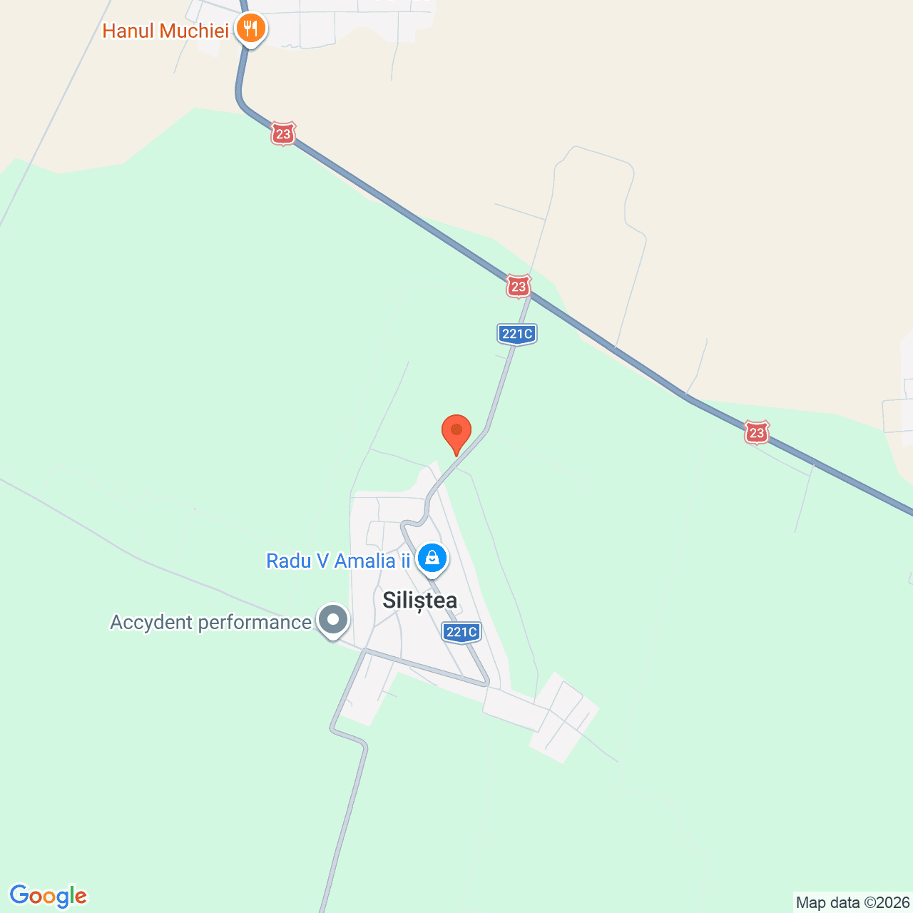 Poza harta streetview, zoom 14, adresa Siliștea, str. Principală nr.113, județul Brăila, , judetul