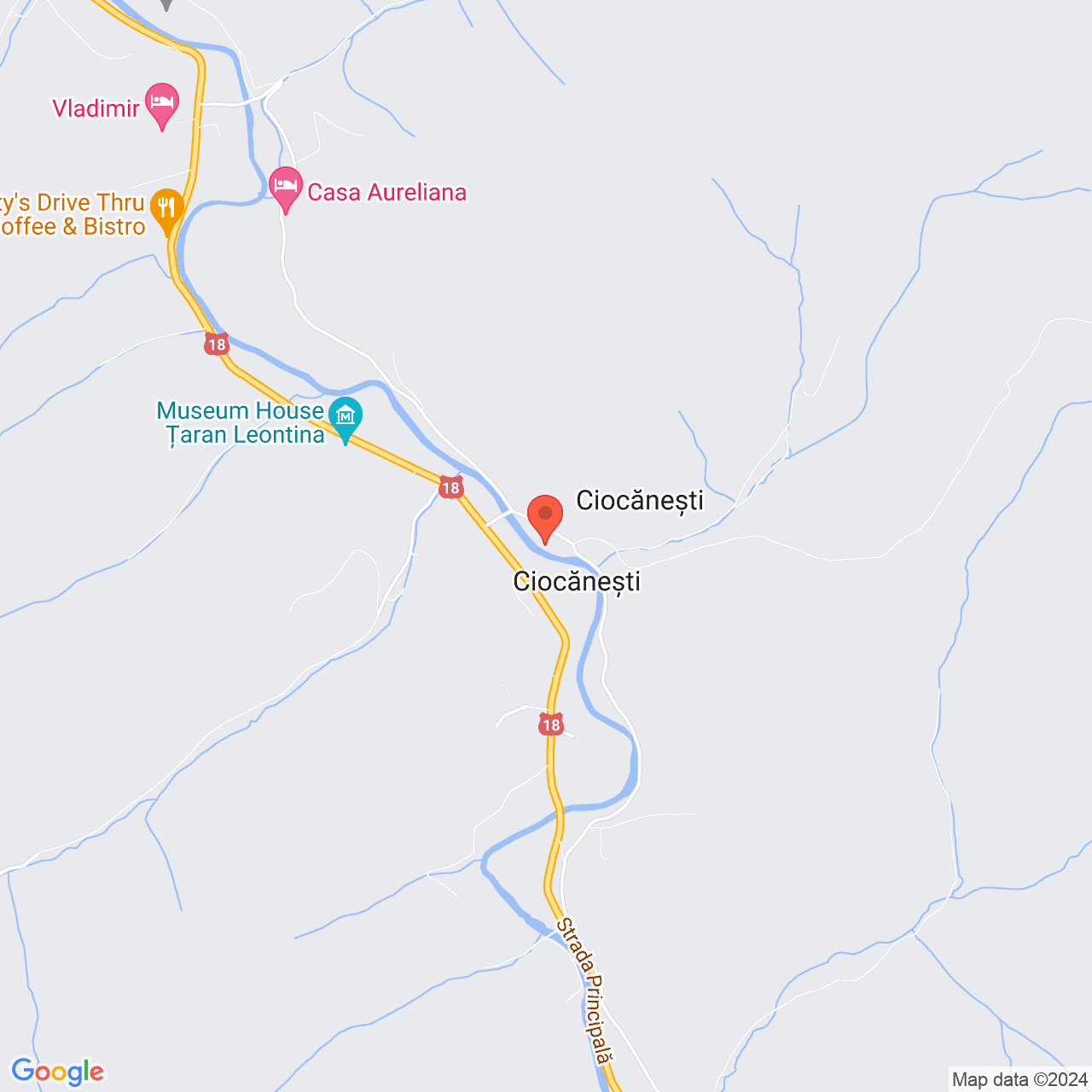 Poza harta streetview, zoom 14, adresa Ciocanesti Suceava, , judetul