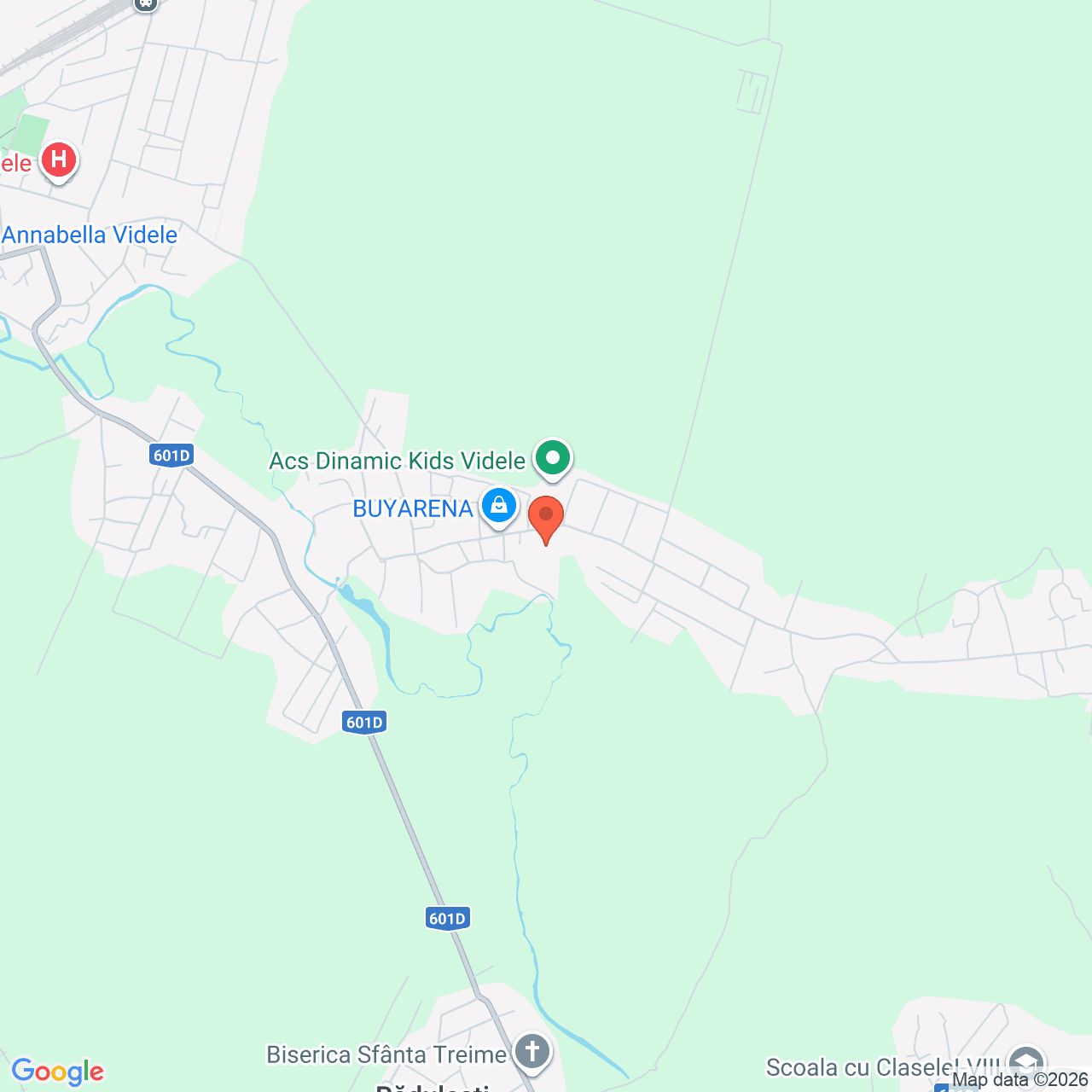 Poza harta streetview, zoom 14, adresa Videle Teleorman, , judetul