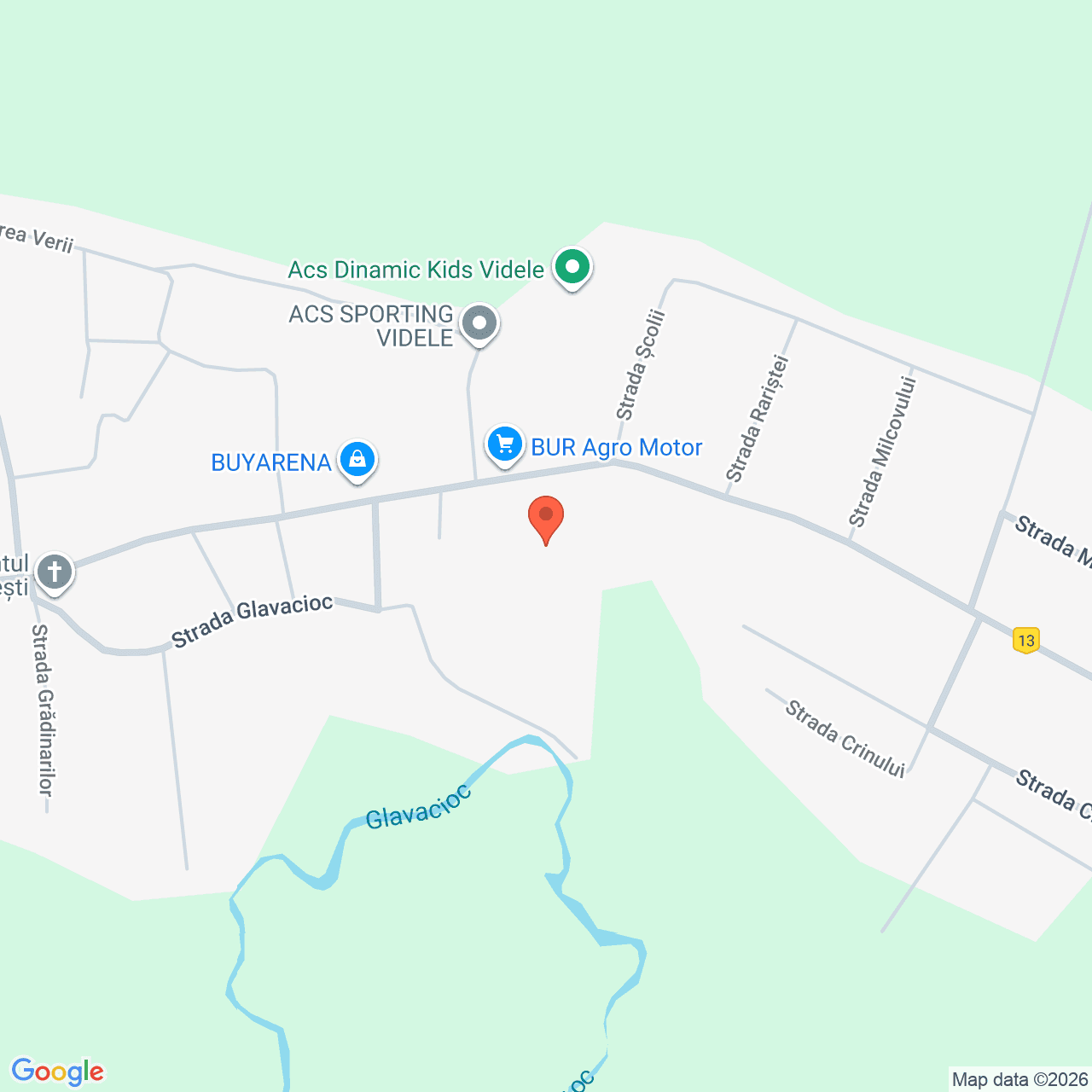 Poza harta streetview, zoom 16, adresa Videle Teleorman, , judetul