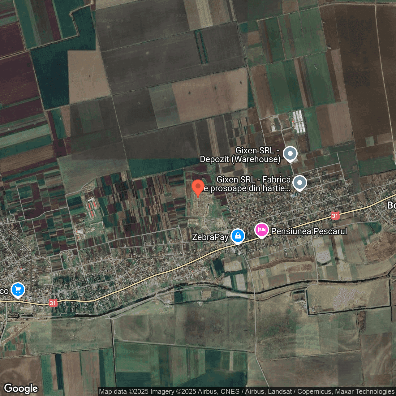 Poza harta hybrid, zoom 14, adresa Ciocanesti Calarasi, , judetul