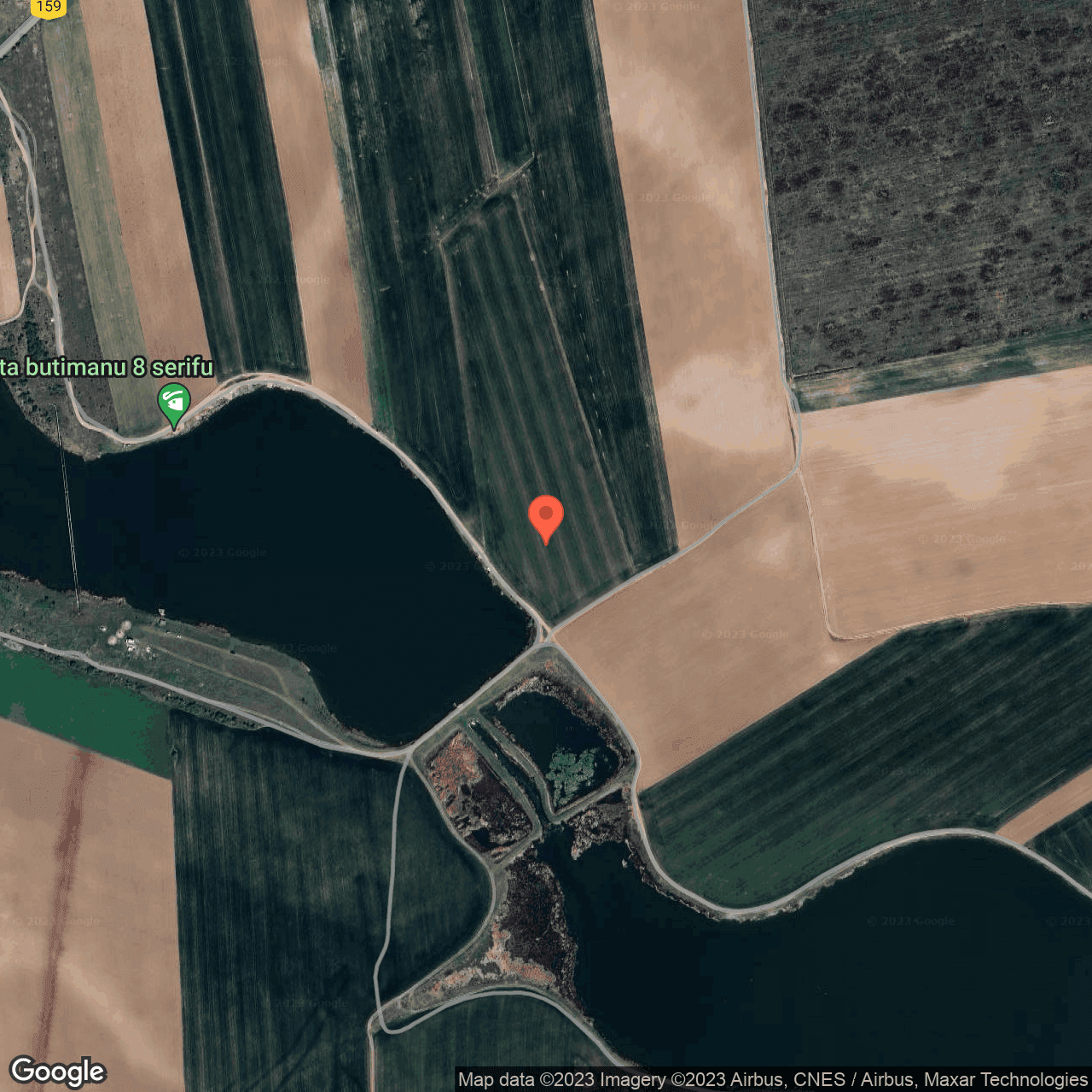 Poza harta hybrid, zoom 16, adresa Butimanu , , judetul