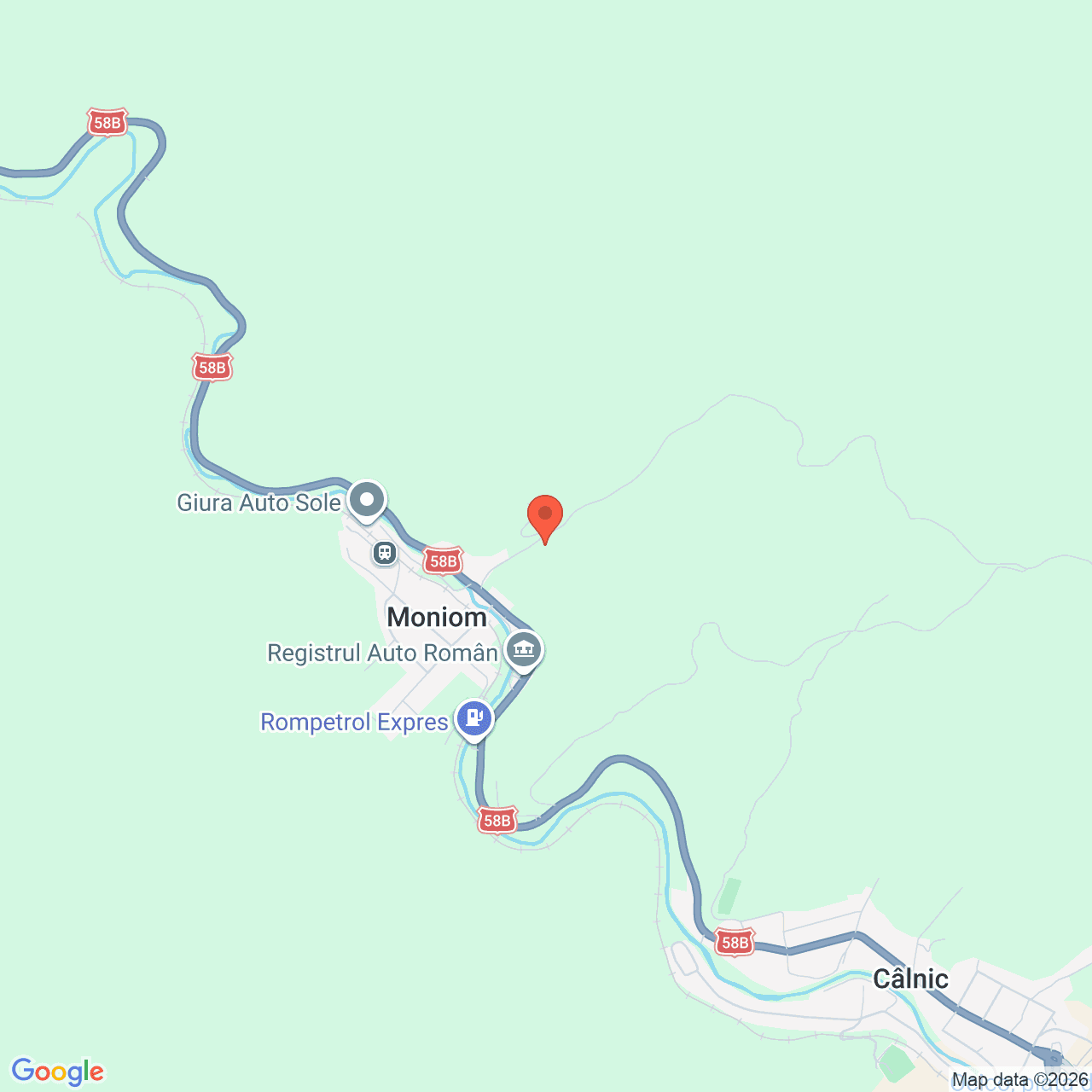 Poza harta streetview, zoom 14, adresa Resita, judetul Caras-Severin, , judetul