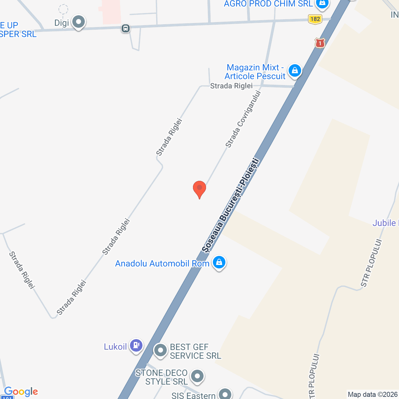 Poza harta streetview, zoom 16, adresa Ciolpani Ilfov, , judetul