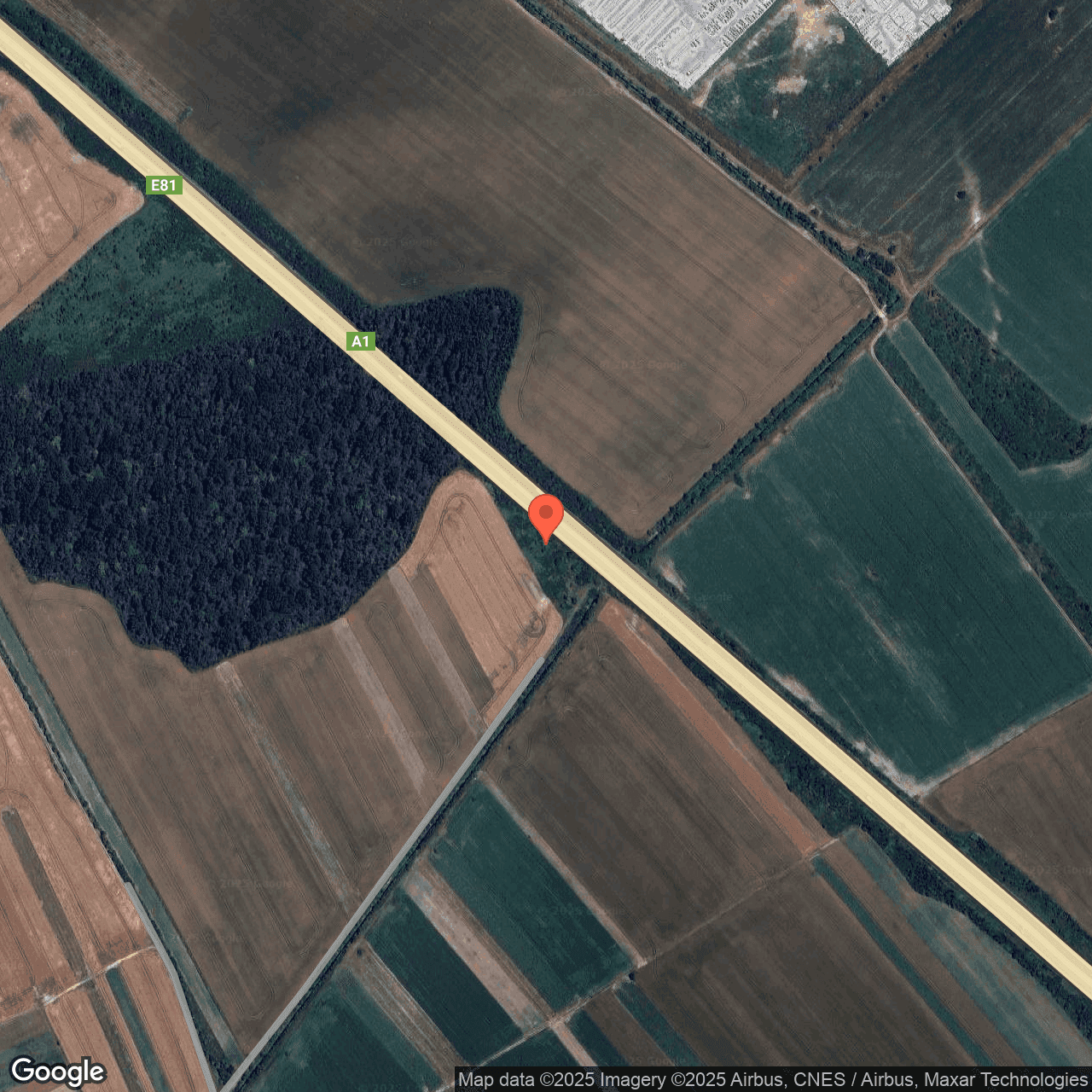 Poza harta hybrid, zoom 16, adresa Vanatorii Mici, sat Izvoru, jud. Giurgiu, , judetul