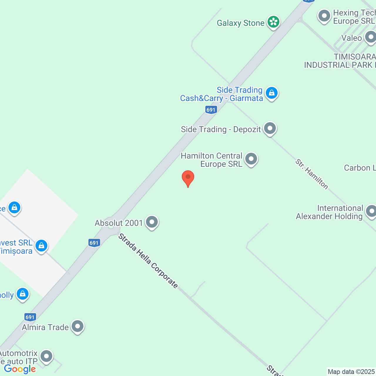 Poza harta streetview, zoom 16, adresa Giarmata Timis, , judetul