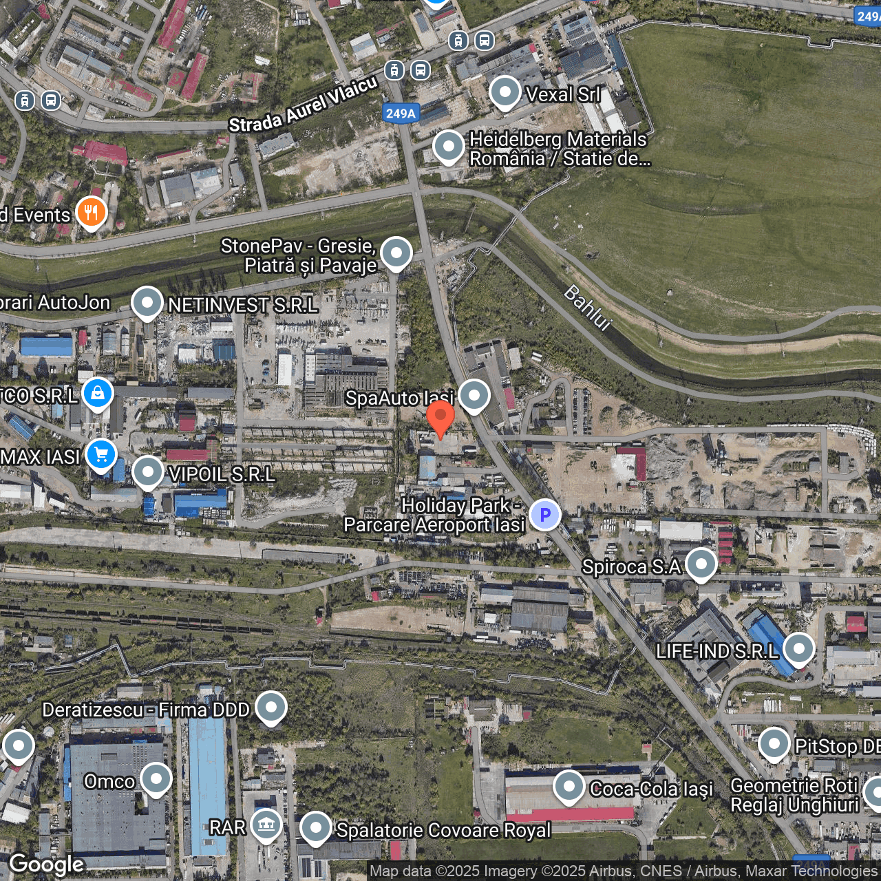 Poza harta hybrid, zoom 16, adresa Iaşi, Str. Sf. Ioan Nr. 17, , judetul