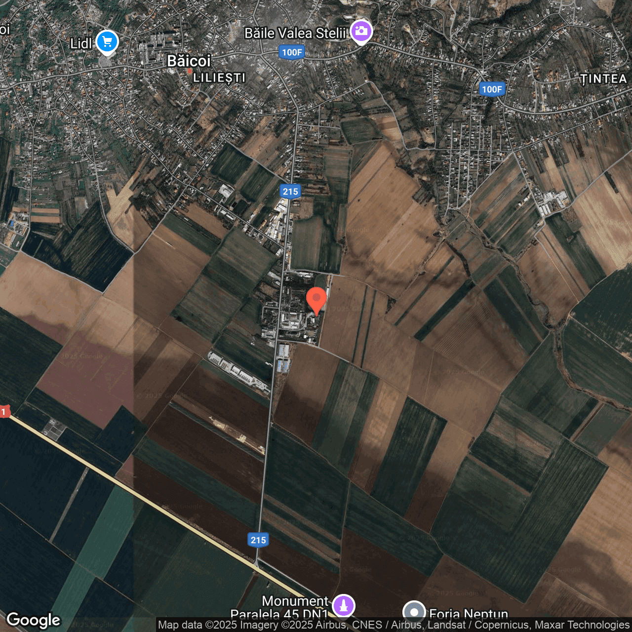 Poza harta hybrid, zoom 14, adresa Baicoi, Str. Infratirii, nr. 111, , judetul