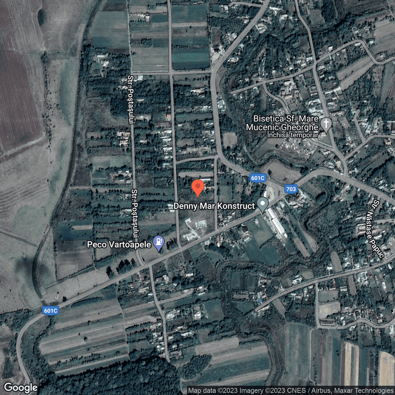 Poza harta hybrid, zoom 16, adresa Vârtoapele de Jos, , judetul